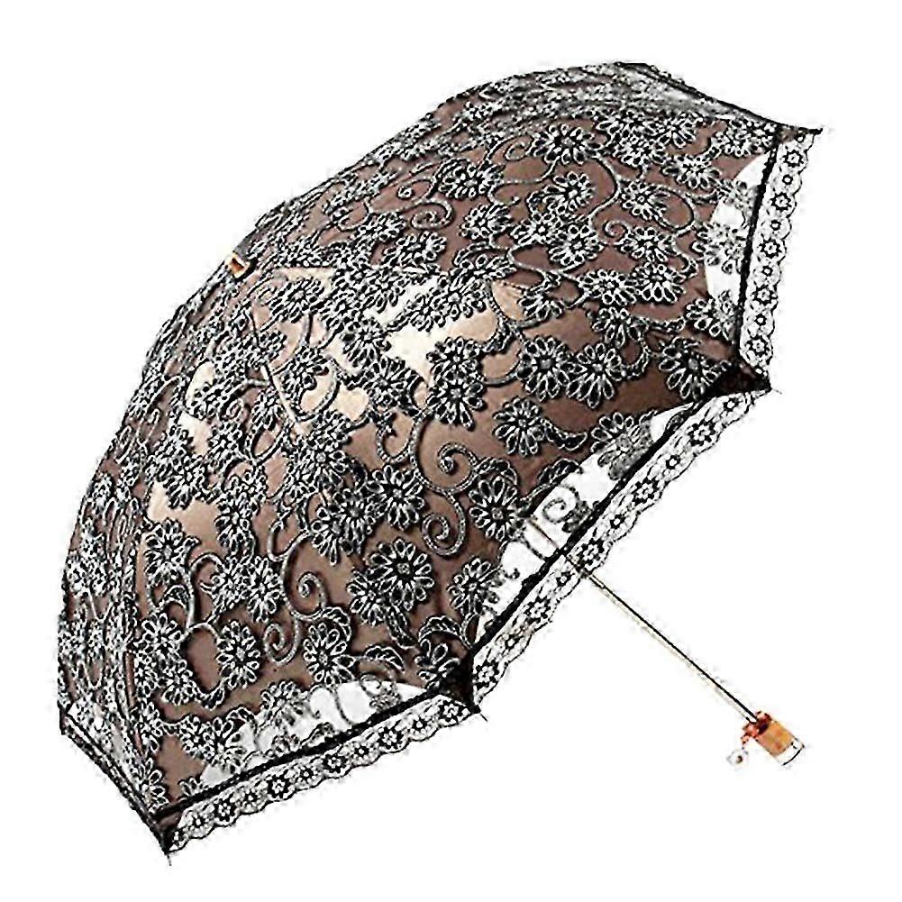 Lace Anti-Folding Umbrella for Sun Shade