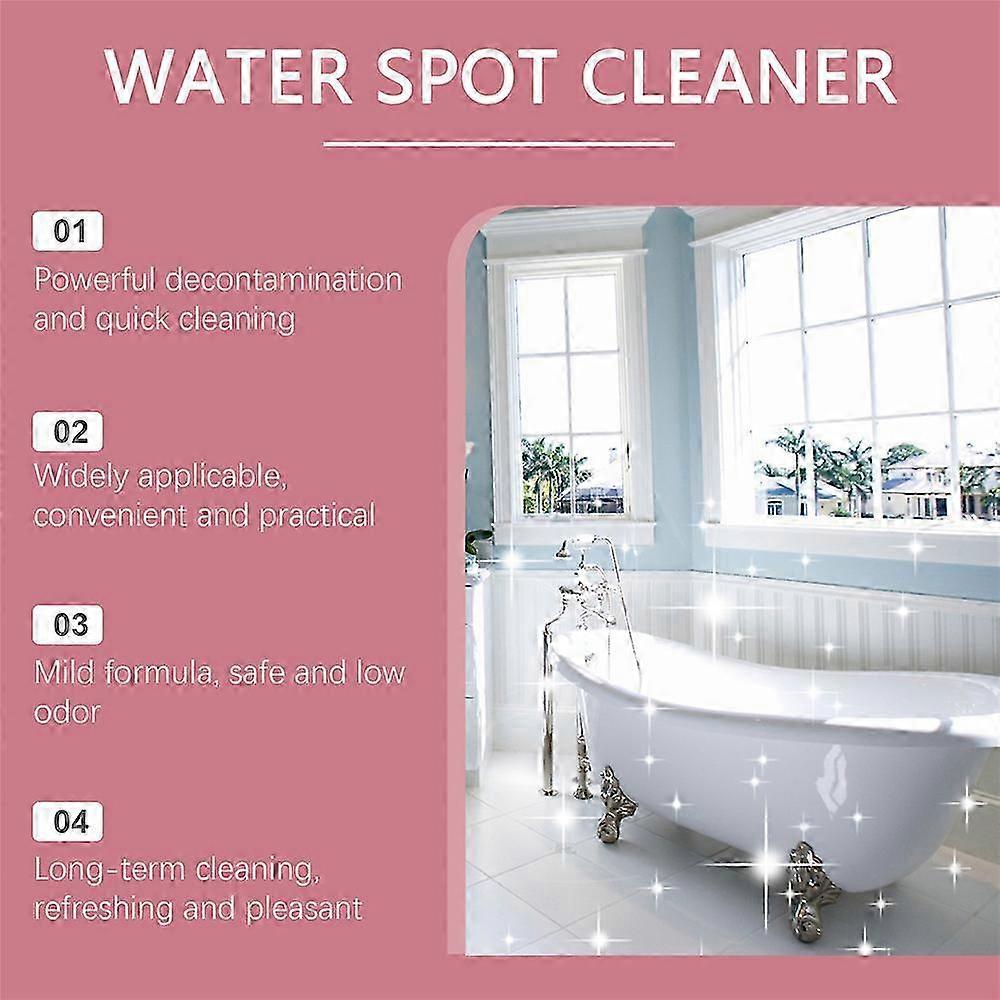 Bathroom Water Spots Cleaner Stain Eraser For High Humidity Area Not With Harsh Odor For Multiple Surfaces Cleaning
