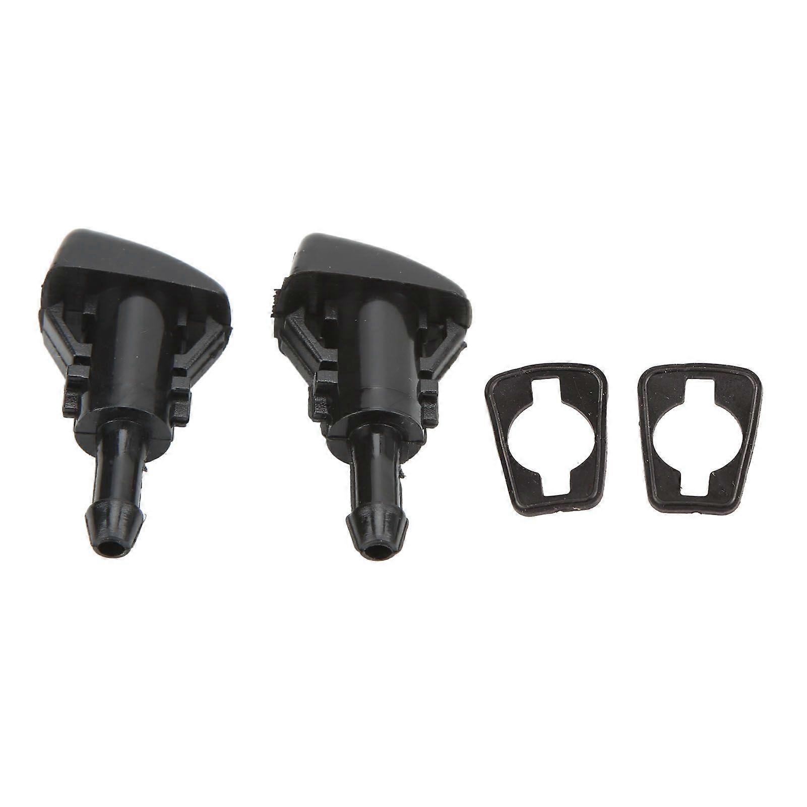 Pair Windshield Washer Nozzle Spray Jet 5113049AA Replacement for Dodge RAM 20092010