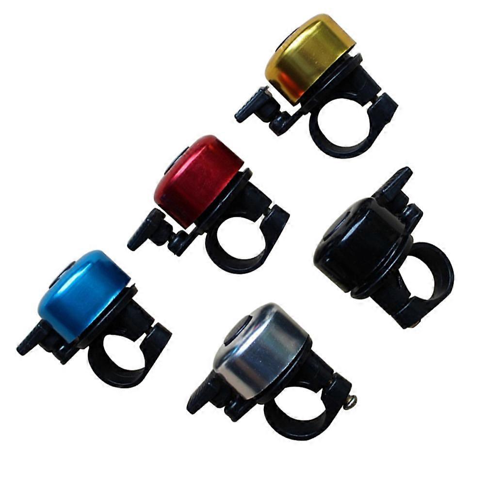 Assorted Color Bike Bell Ring Horn for Mountain Use 5Pcs Loud Set