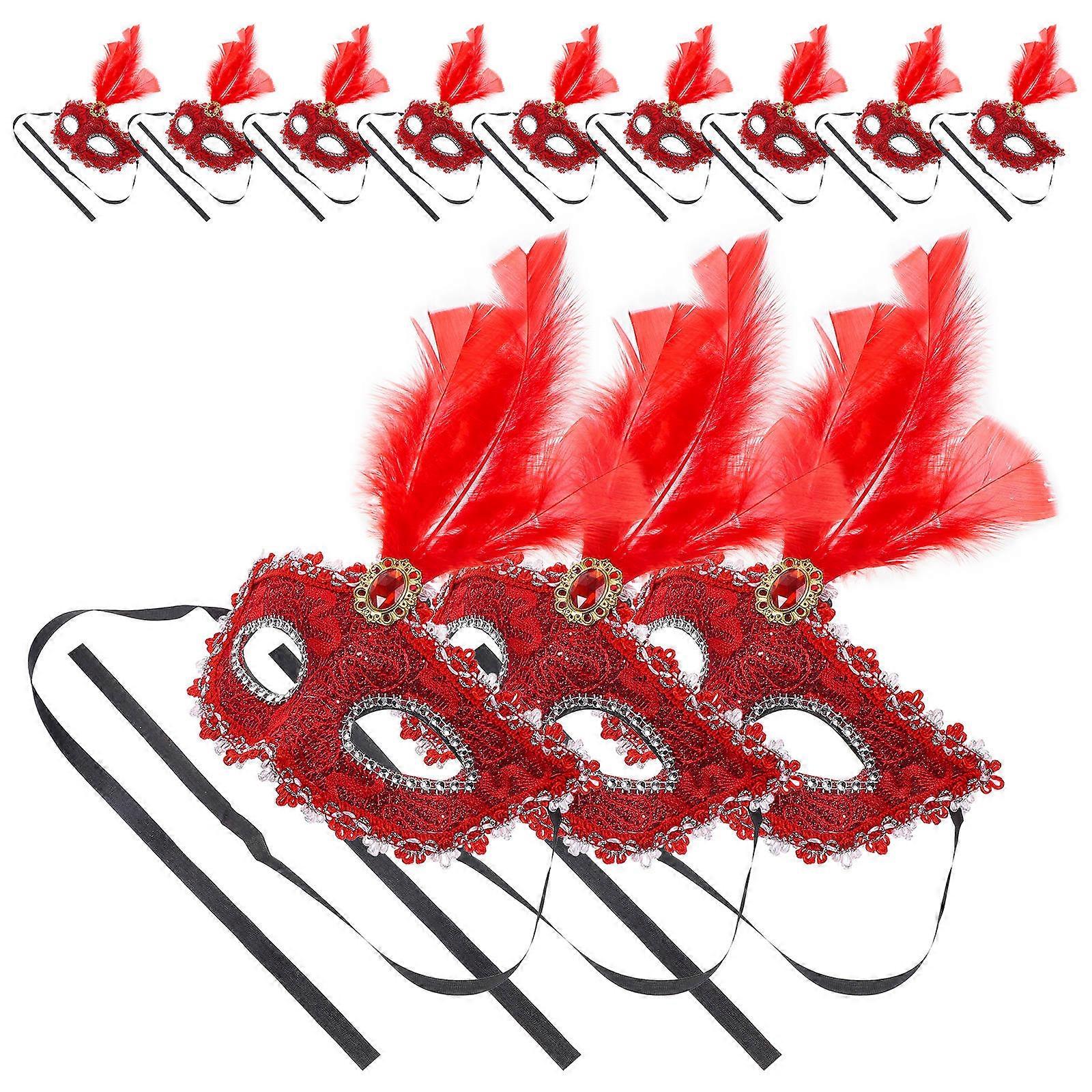 Cosplay Masquerade Mask Pieces Half-Face Mask 60Pcs