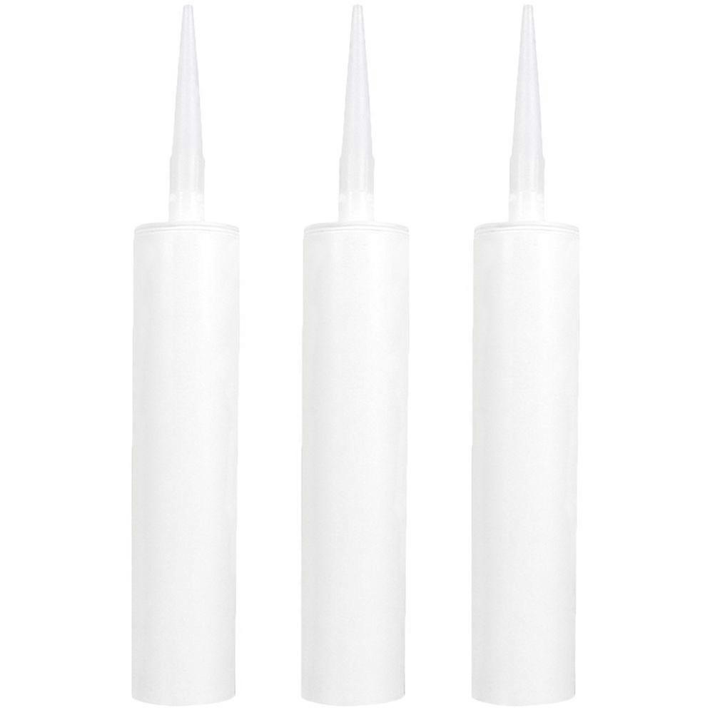 3pcs Caulking Sealant Tubes Empty Caulk Tubes Fillable Sealant Caulking Pipes