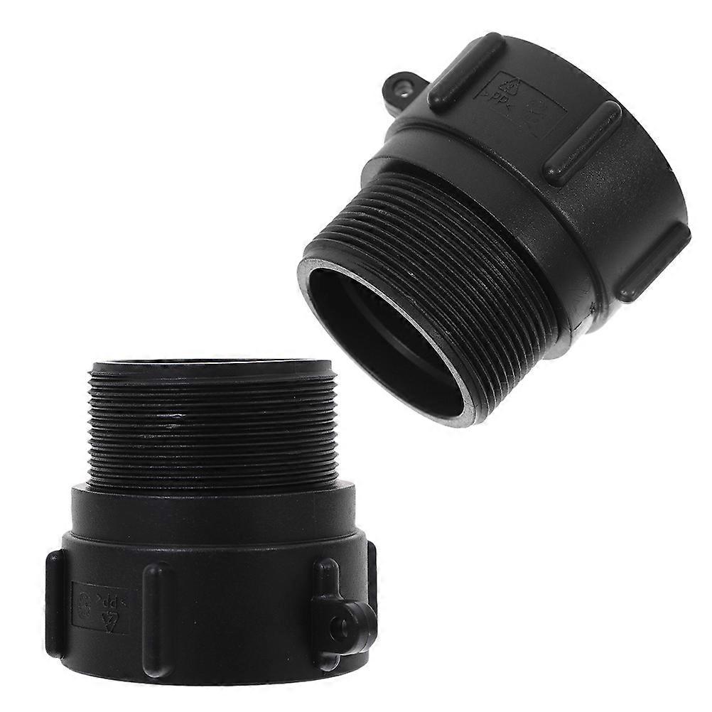 4 Pcs Ibc Tote Adapter Using Easy Installation For Industrial Use Fluid Transfer Compatible With Water Tanks