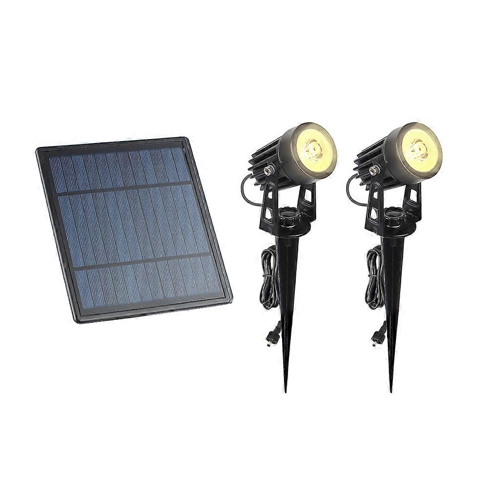 Solar Powered Lamp Outdoor Spotlight for Yard 1Set Creative Landscape Light