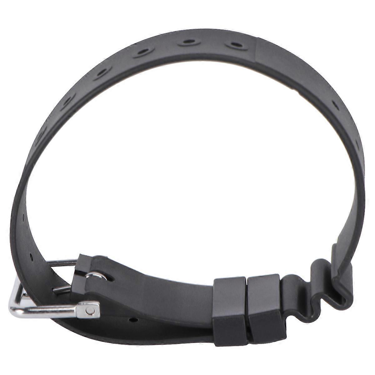 Replaceable Compass Watch Strap 2Pcs Perfect For Watch Enthusiasts Black Rectangular Design For Gift Giving