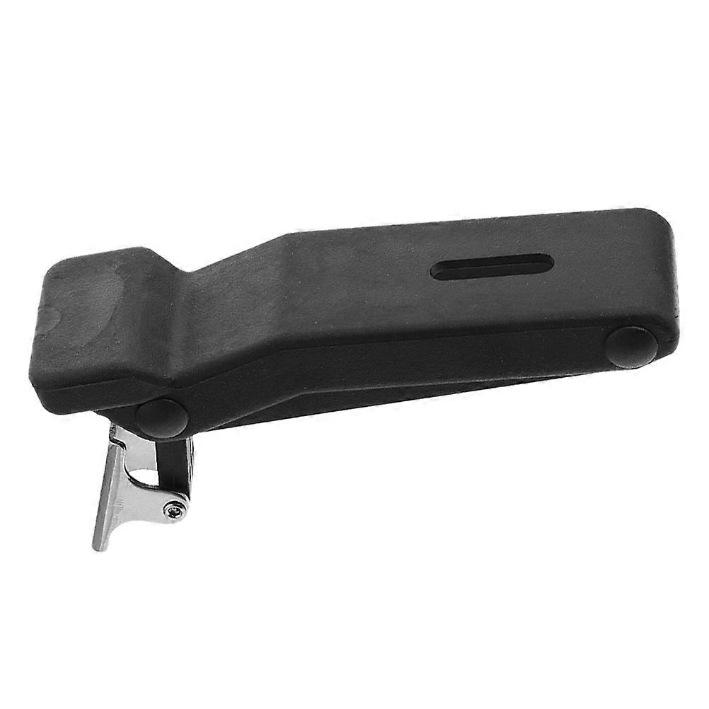 Boat Storage Latch Mechanical Box Lock for Cabinet Doors 2Pcs Black Rubber
