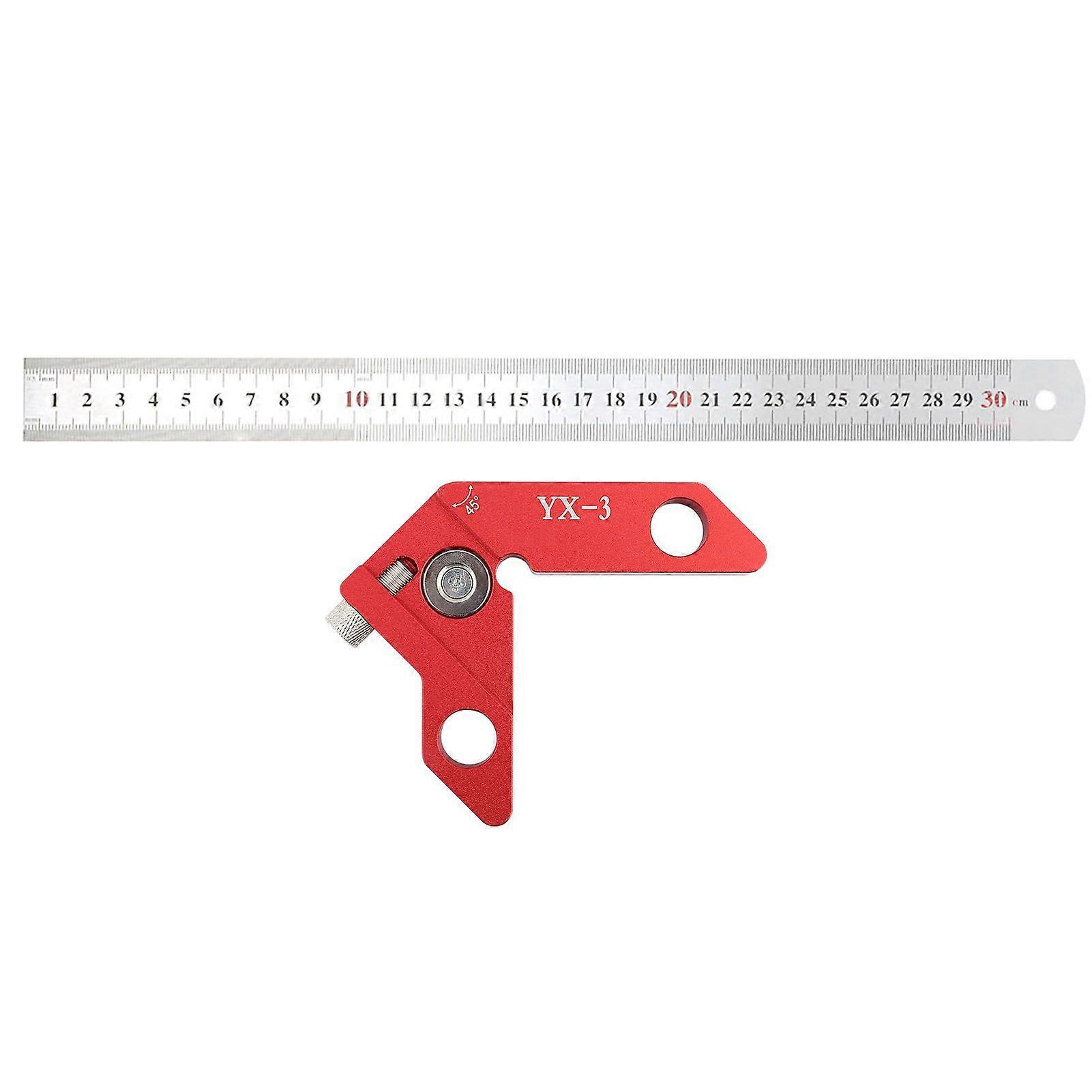 High quality  YX-3 center line scriber right angle scriber ruler scriber 45