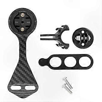 Lightweight Bike Computer Mount for Handlebars - Carbon Fiber Construction with Durable and Secure Fit for Cycling Enthusiasts