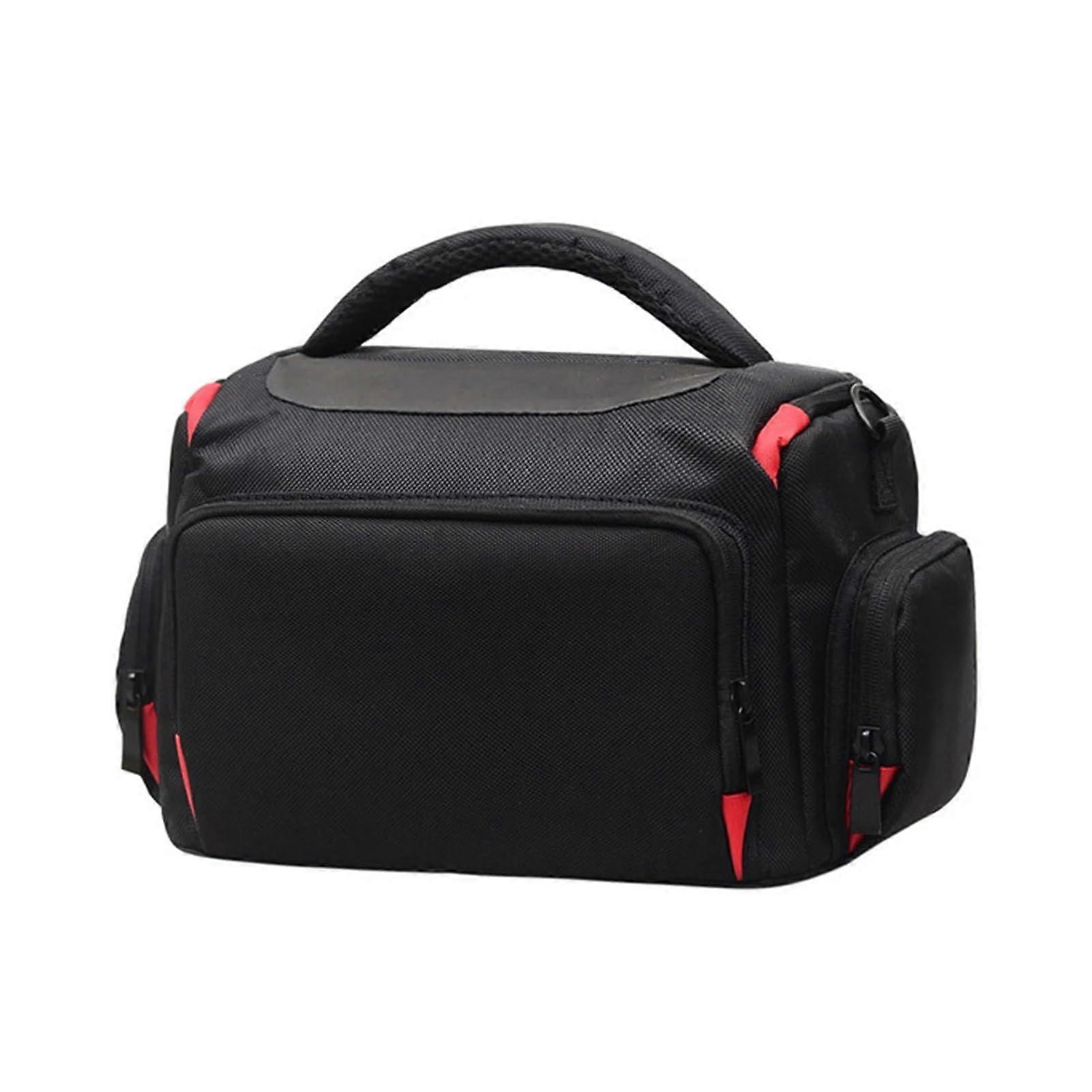 Camera Case Portable With Adjustable Strap, Rain Cover, Zipper Storage For SLR DSLR Shoulder Bag With Handle