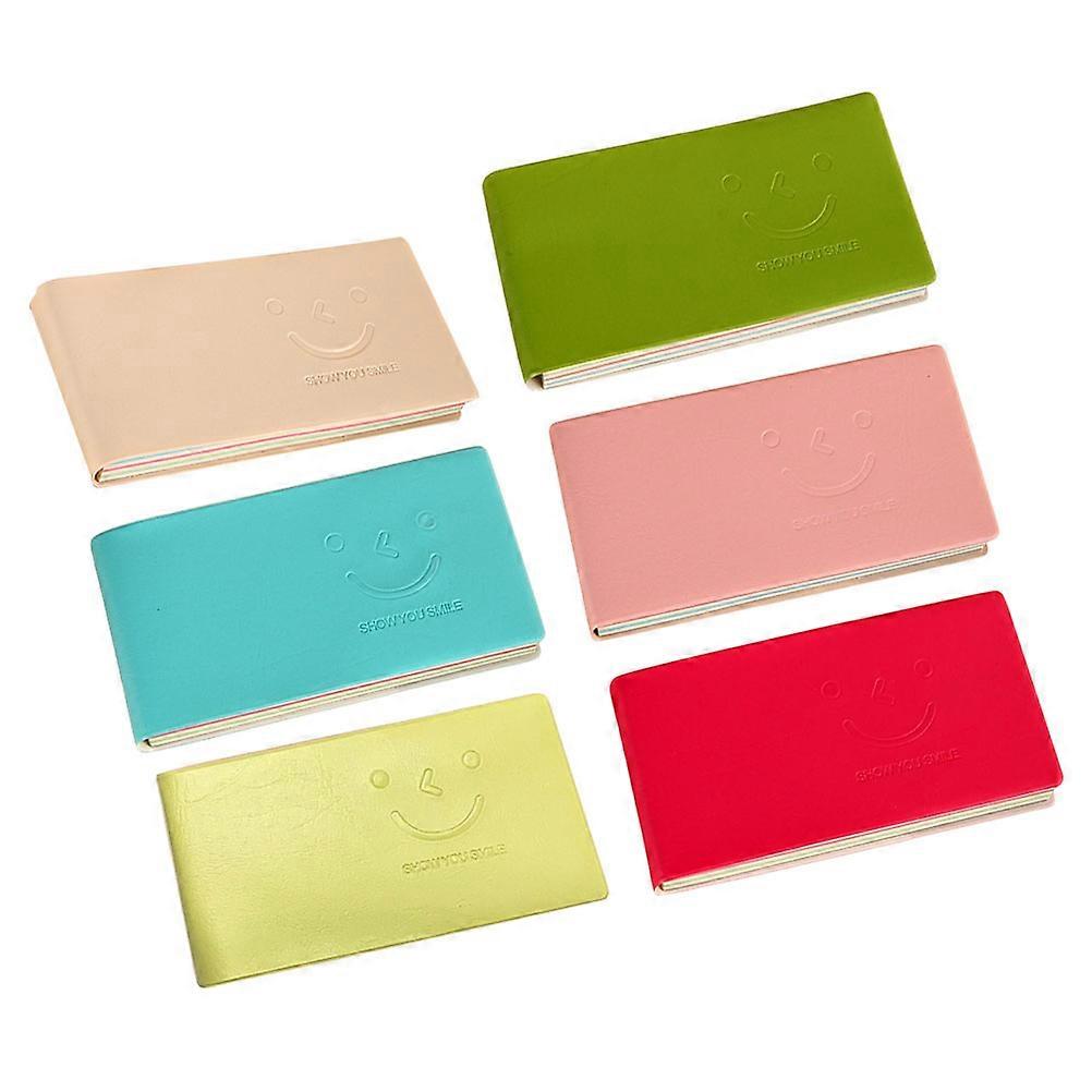 Portable Memo Pads 6Set For Wall Posting Blackboard Posting Fridge Posting In Assorted Color Rectangular Material