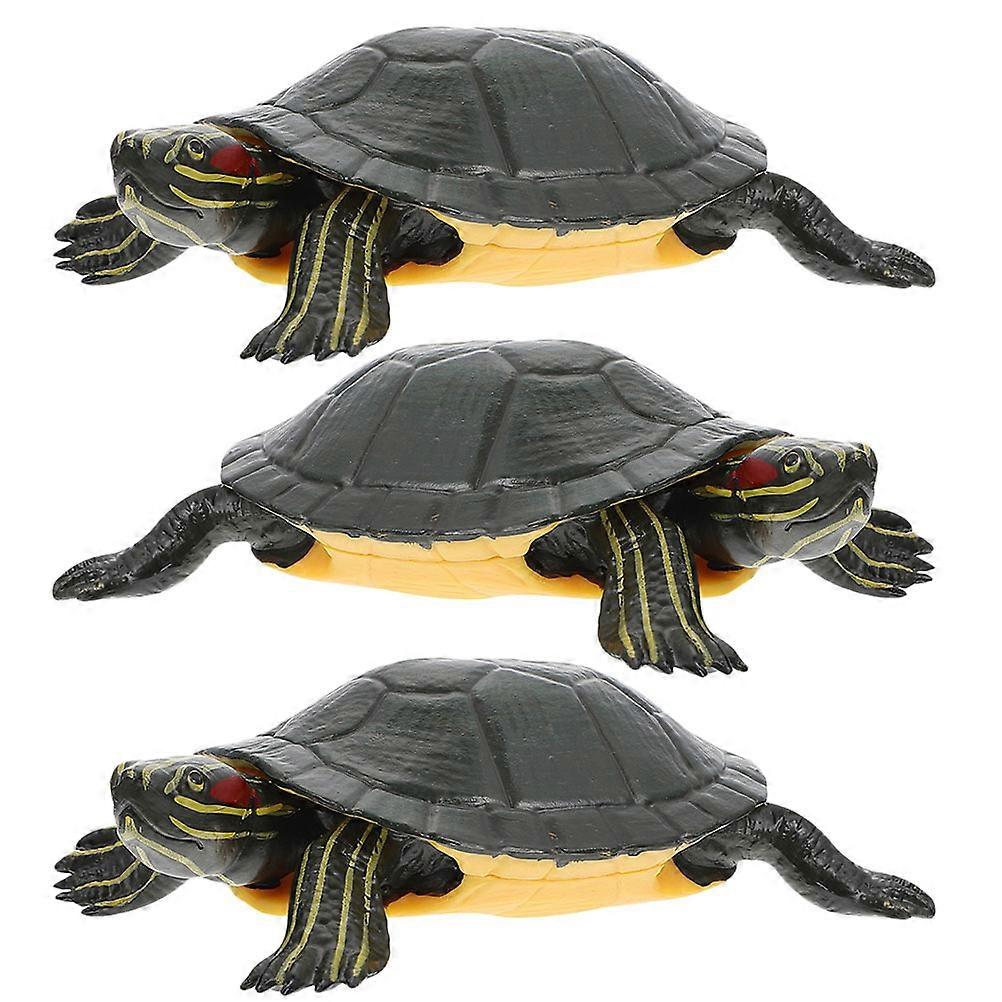 Children Turtle Toys Turtle Model for Playing 6Pcs Simulated Figures