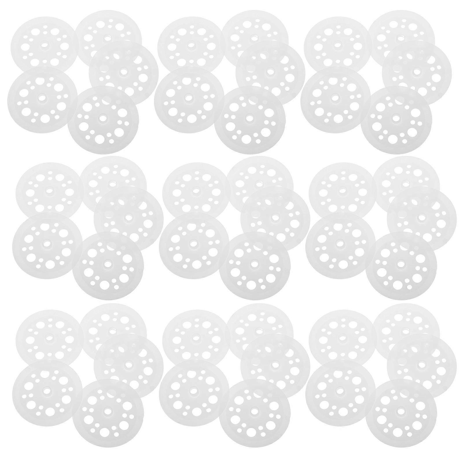 Plastic Flat Washers for Fixing Foam Board Load Spreading 400Pcs White