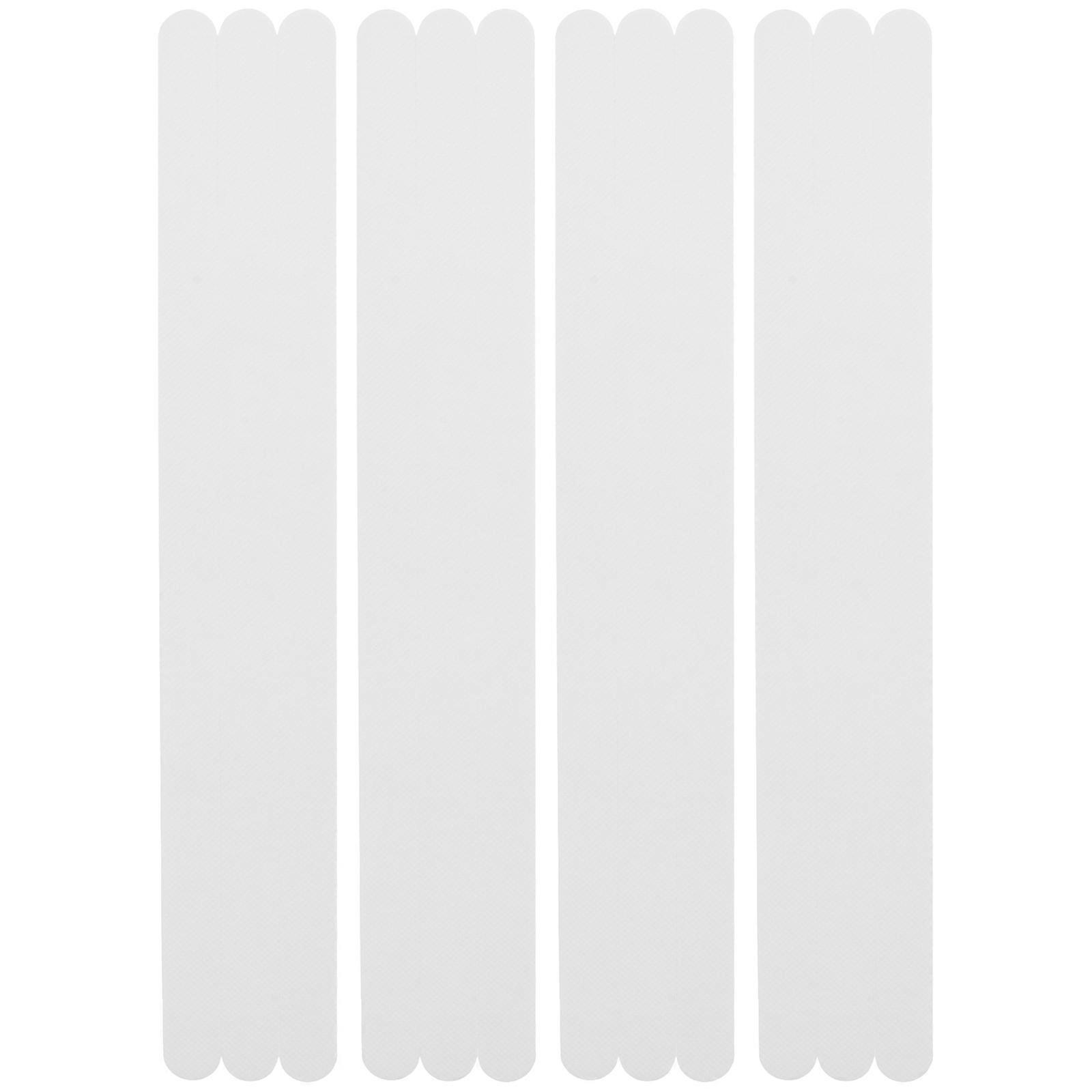 Bathtub Nonslip Decals Bathtub Stickers Bathtubs Water Resistant Rectangular Shape 12Pack