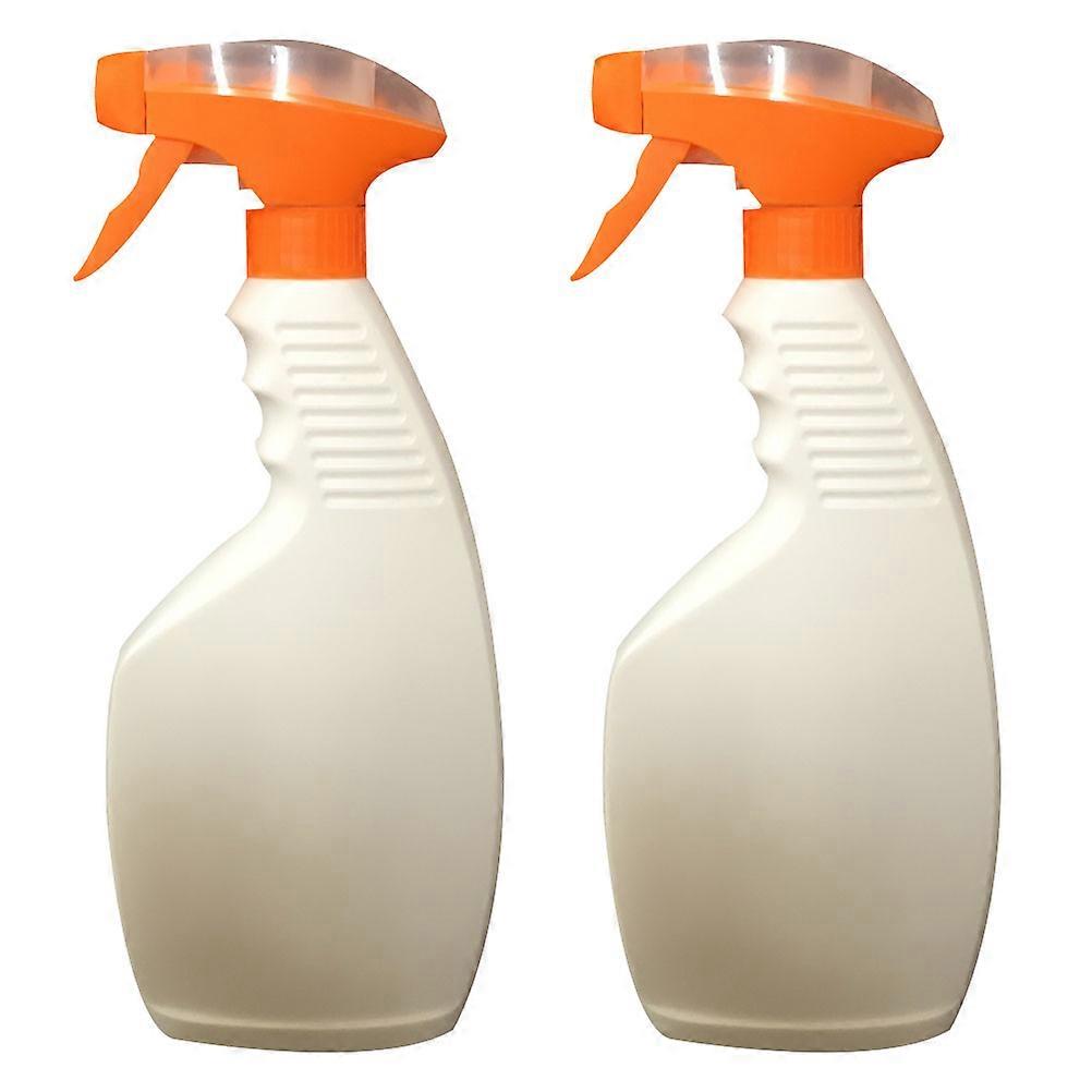 Plastic Water Spray Bottles Containers for Daily Use 6Pcs White