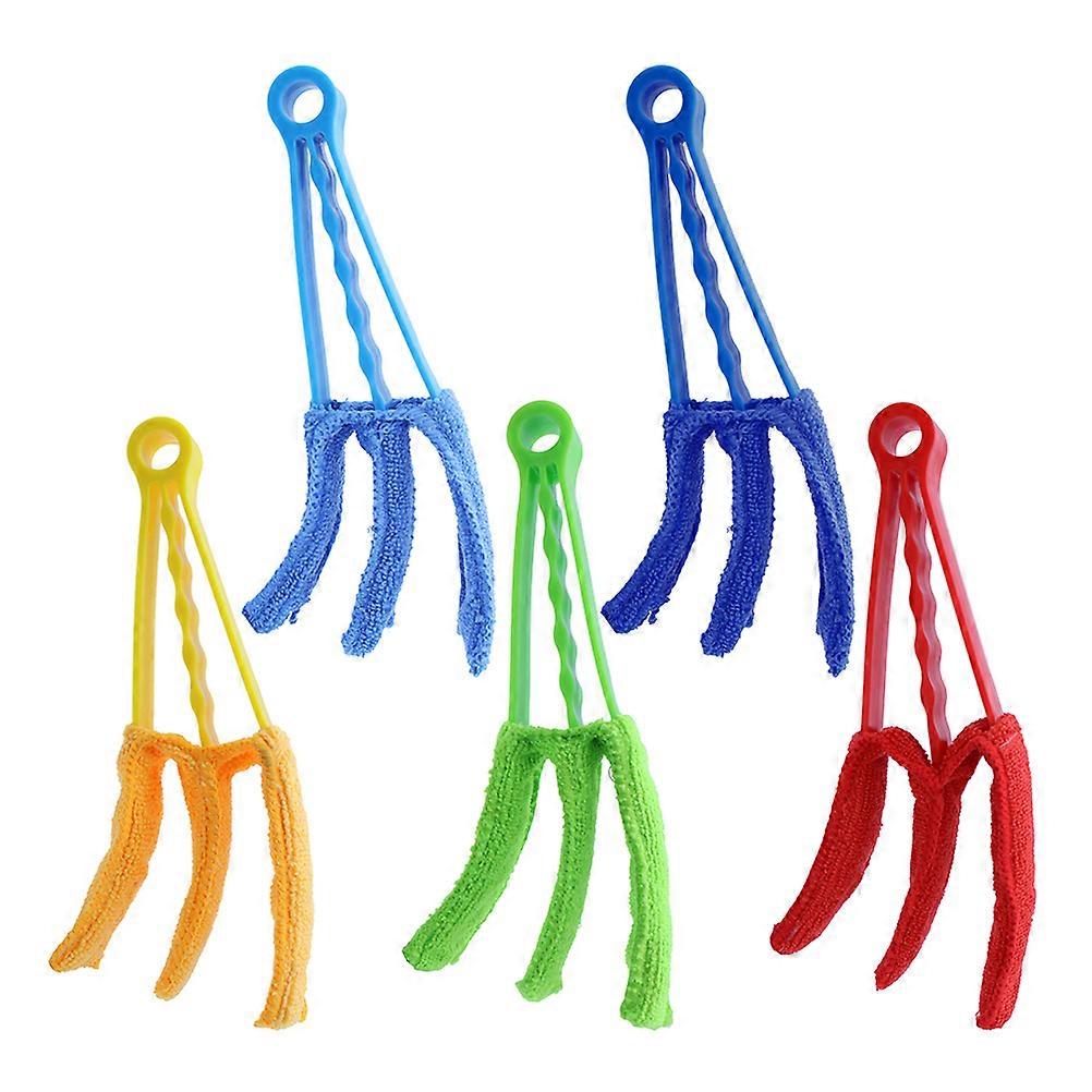 Blinds Cleaner Set for Cleaning 5Pcs Window Blind Brushes in Assorted Colors