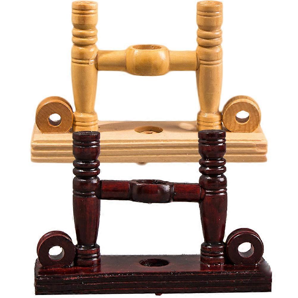 Fan Holder 2Pcs Display Stand Great for Handy Fan Enthusiasts Home Decor Assorted Color