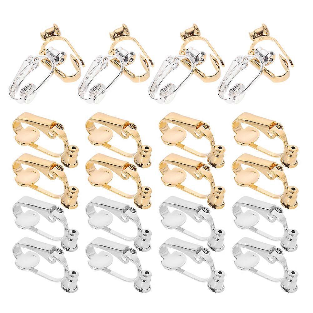 Clip-on Earring Converter Copper Kit for Easy DIY 80Pcs