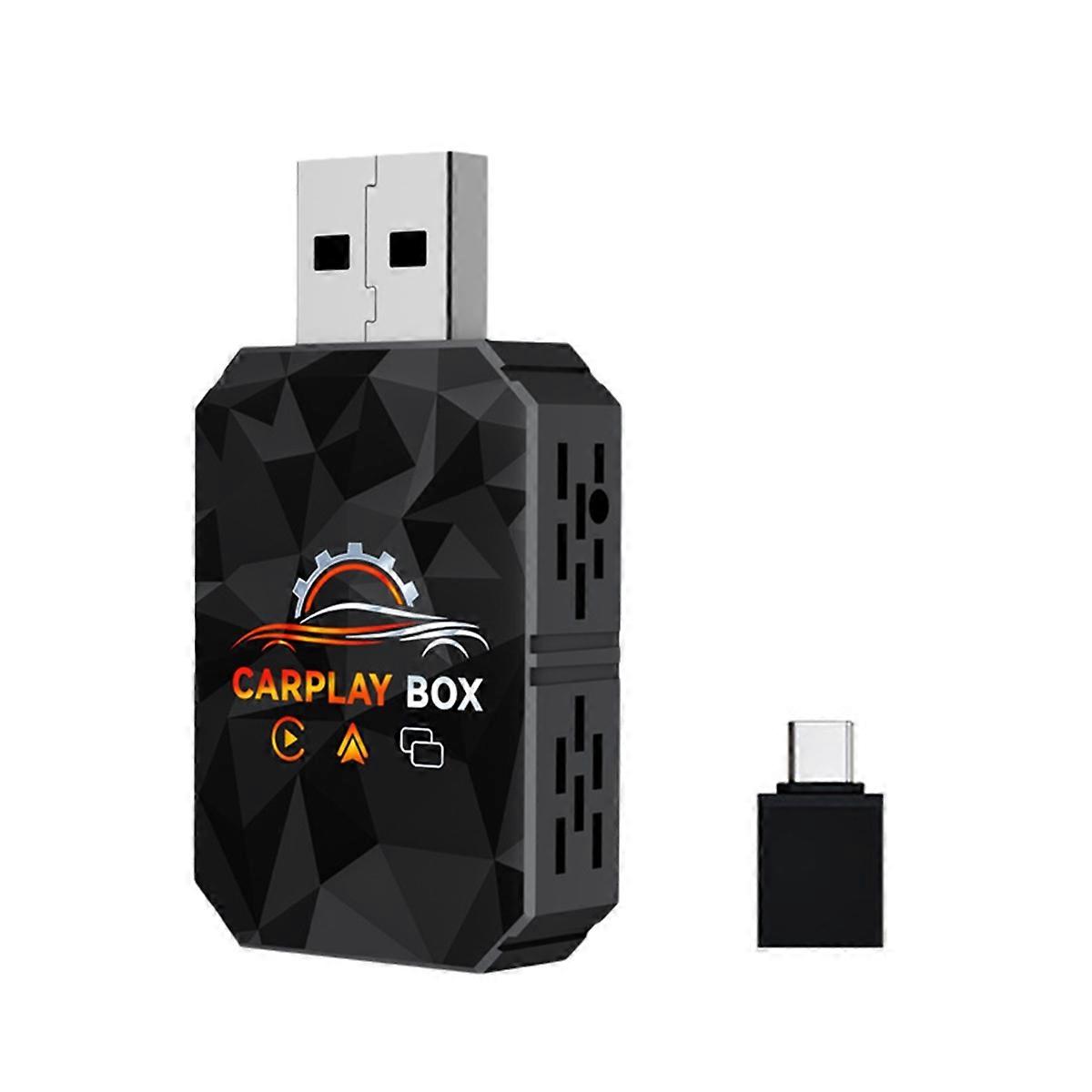 3 In1 Wireless Carplay Adapter Carplay Android Auto Mirror Link Wired Carplay to Wireless Bluetooth+WiFi USB Dongle B