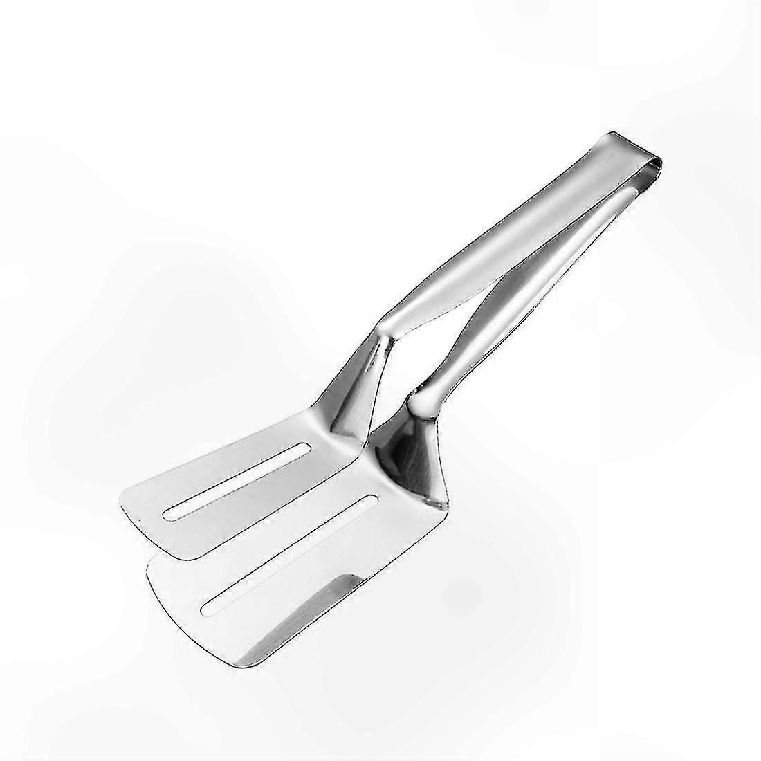 Double-Sided Stainless Steel Fish Turner for Grilling and Frying - Multi-Function Cooking Tool for Easy Food Handling