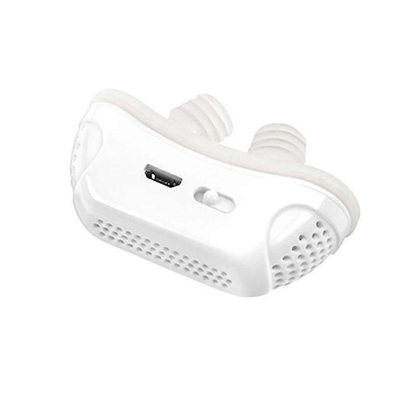 Minglan Electric Anti Snoring Device Nose Snore Stoppe Portable Snore Aid Suitable For Men And Women