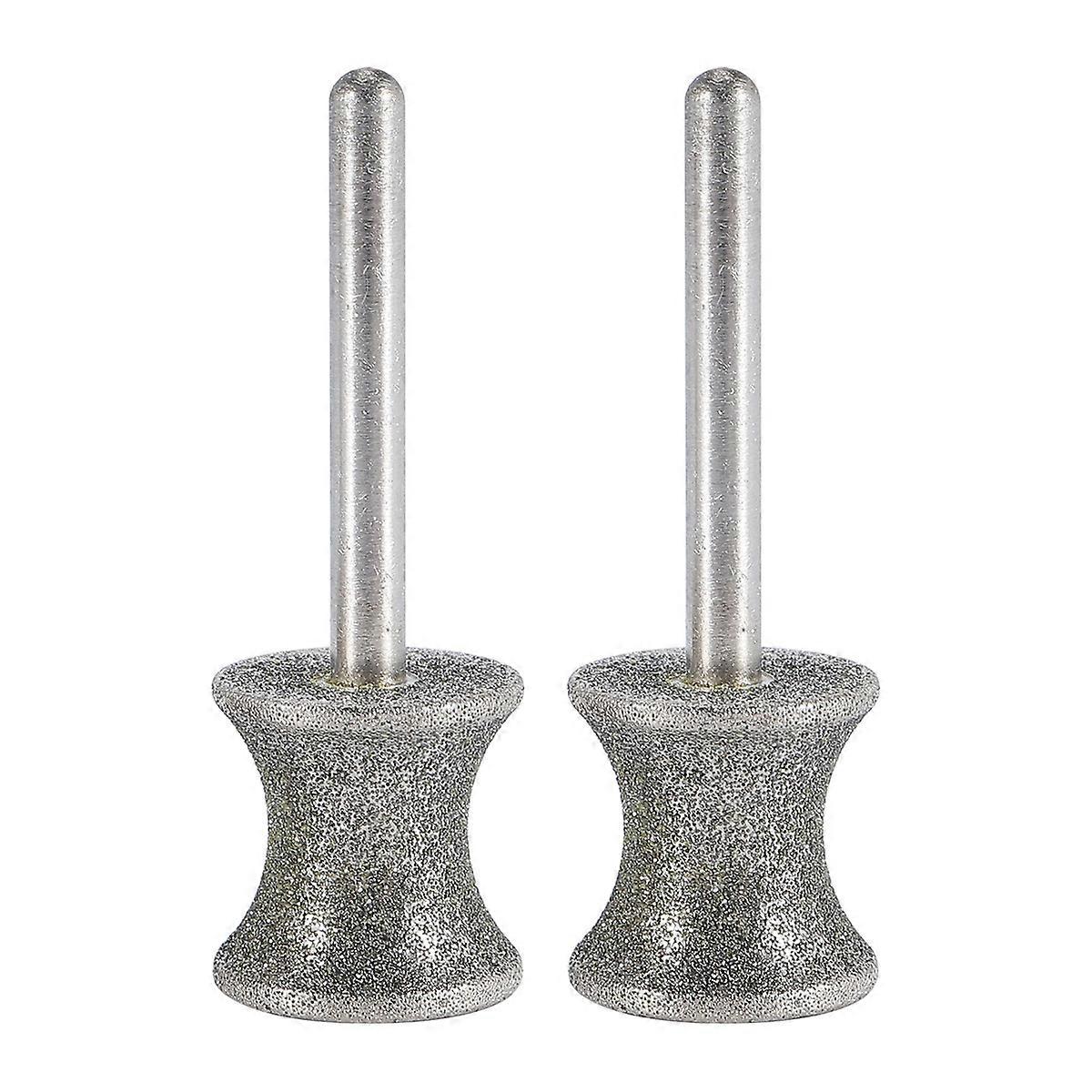2 Pack Diamond Dog Nail Grinder Bits for Rotary Tool Fits for 