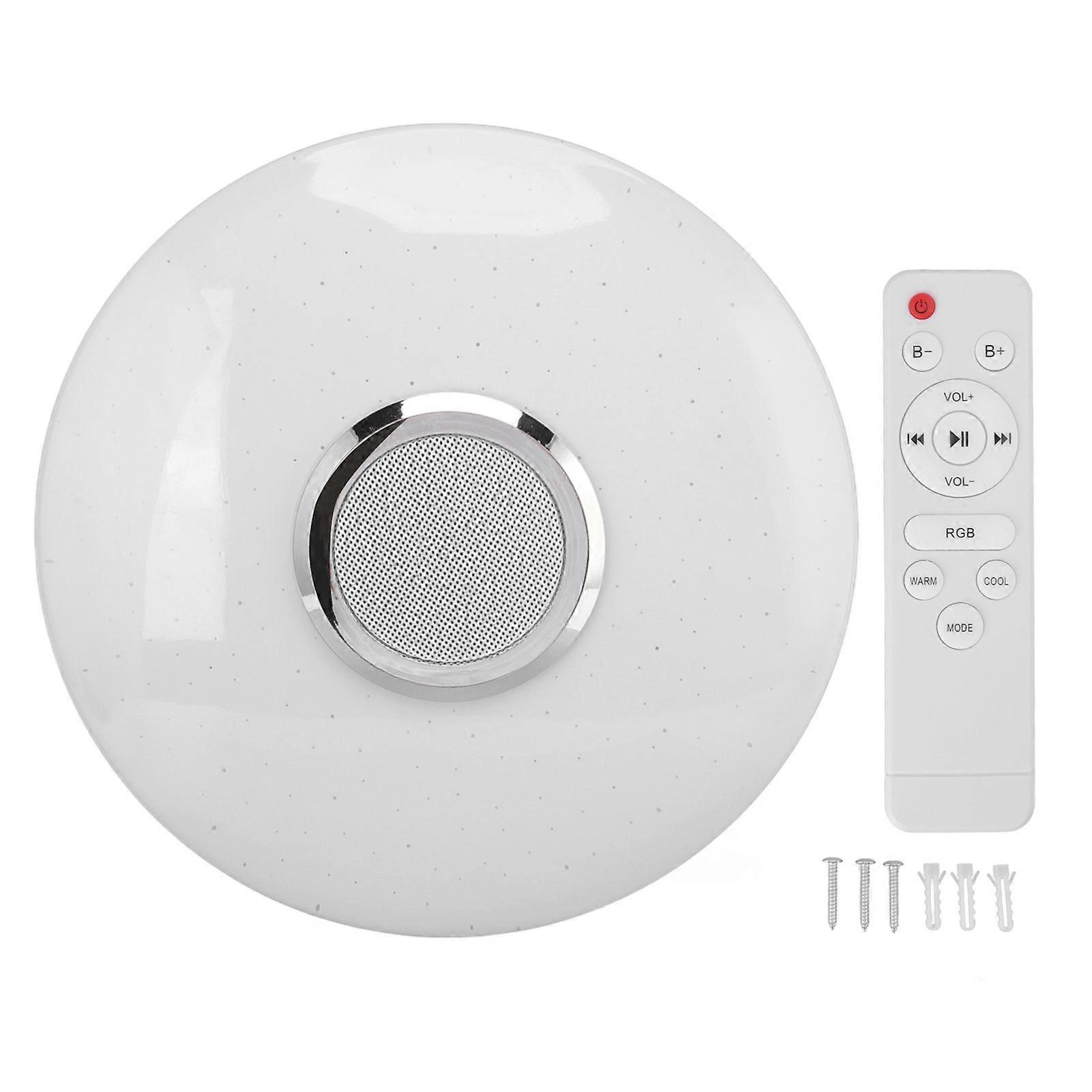 LED Ceiling Light Smart Bluetooth Ultra Thin Adjustable Round Color Changing Bedroom Lamp 100240V