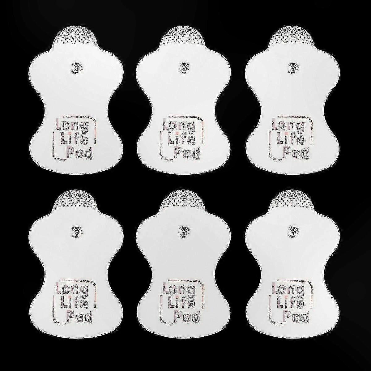 12-Pack Electrode Cushion Pads for Massagers Long-Lasting Replacement Accessories