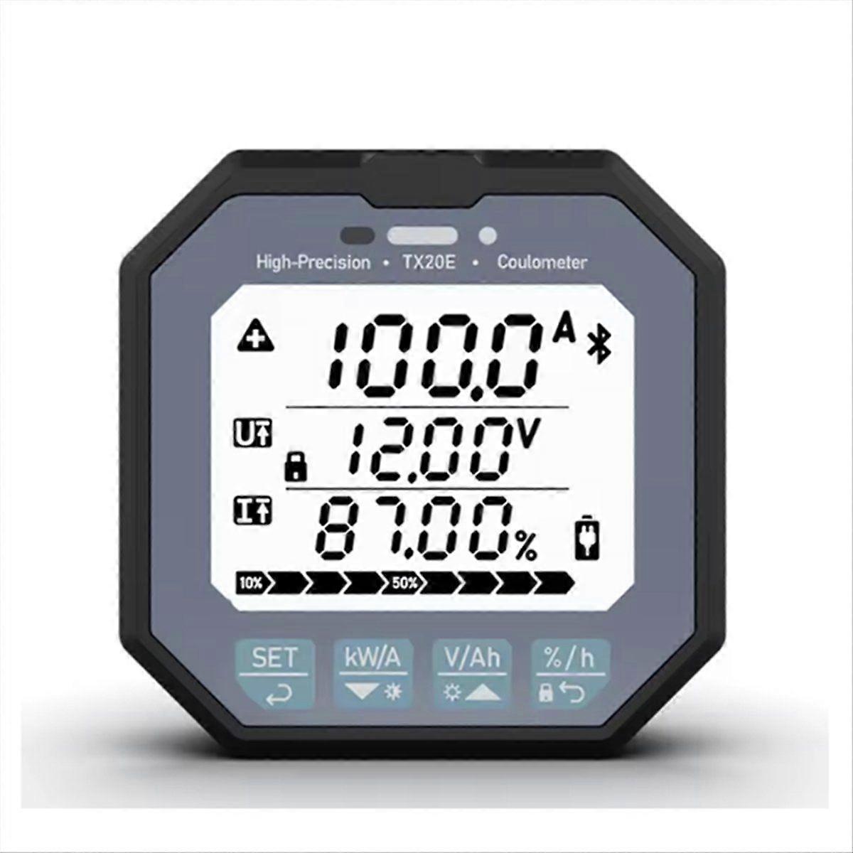 Coulometer for Android Bluetooth Lithium Battery Monitor Coulomb Meter Car Power Display Battery Ca