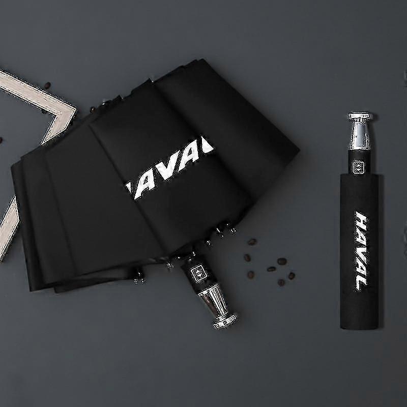 Rain Windproof 10-bone Auto Logo Umbrella