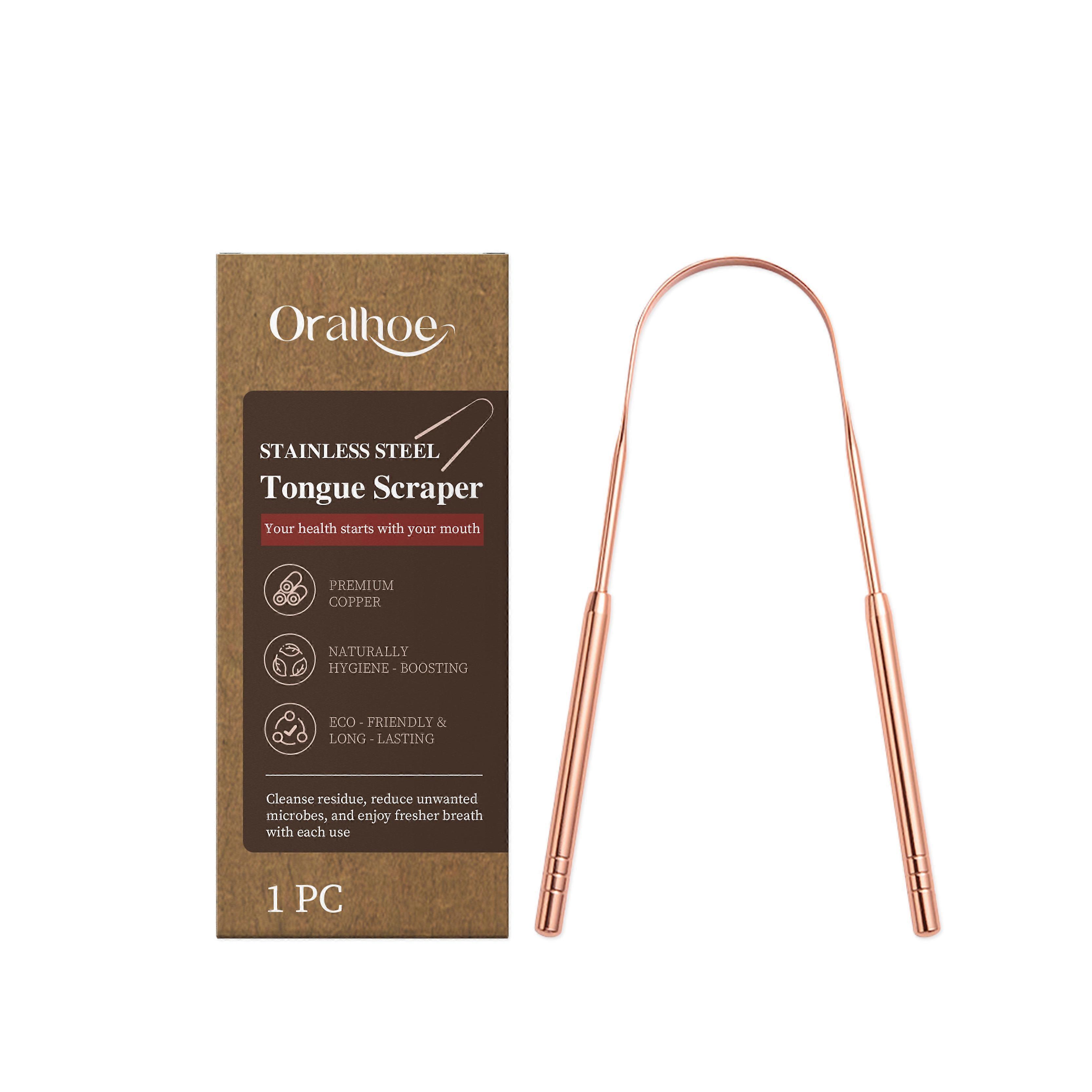 Oralhoe U-Shaped Tongue Scraper