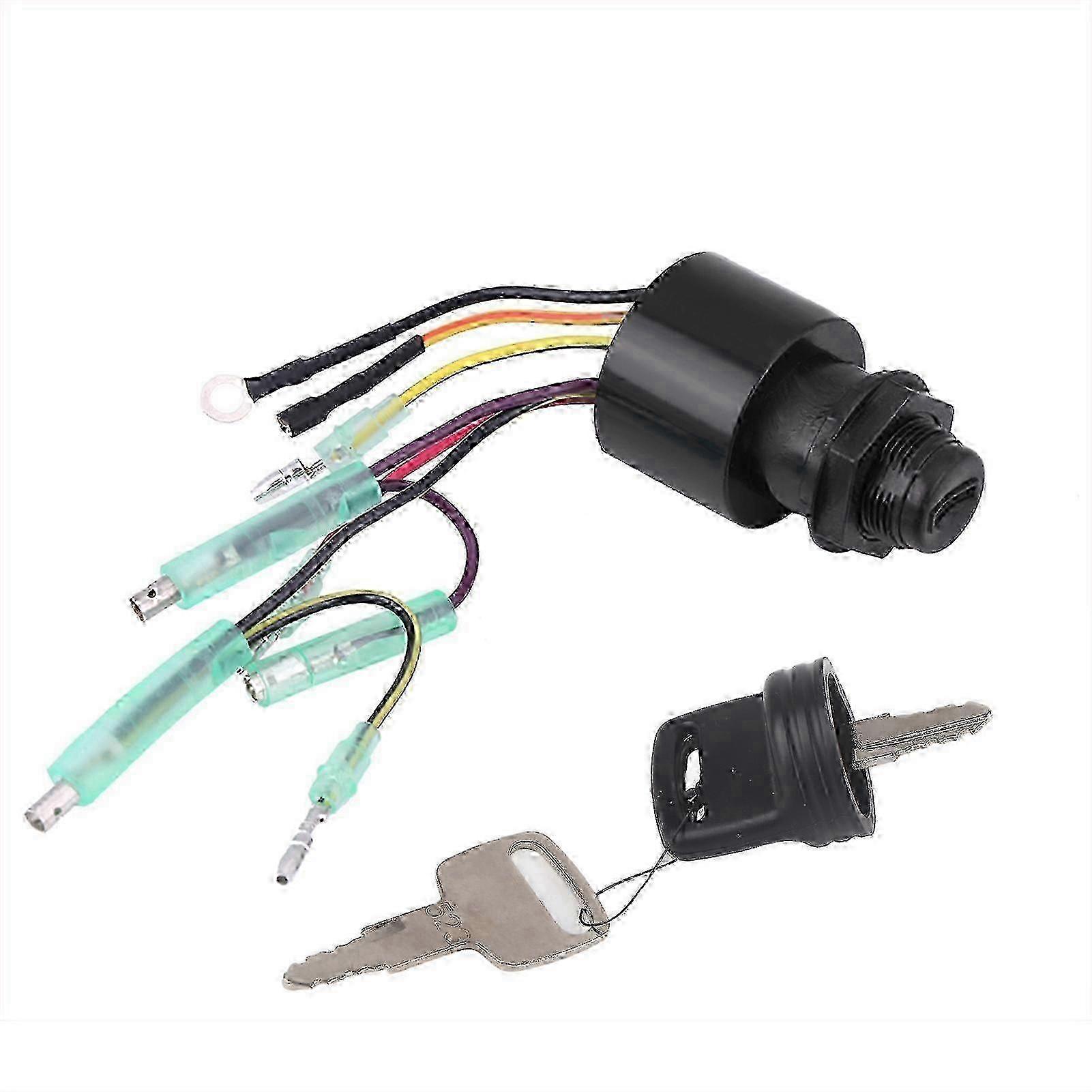Boat Ignition Key Switch Assembly for Mercury Outboard Remote Control Box 87-17009A5  A-G