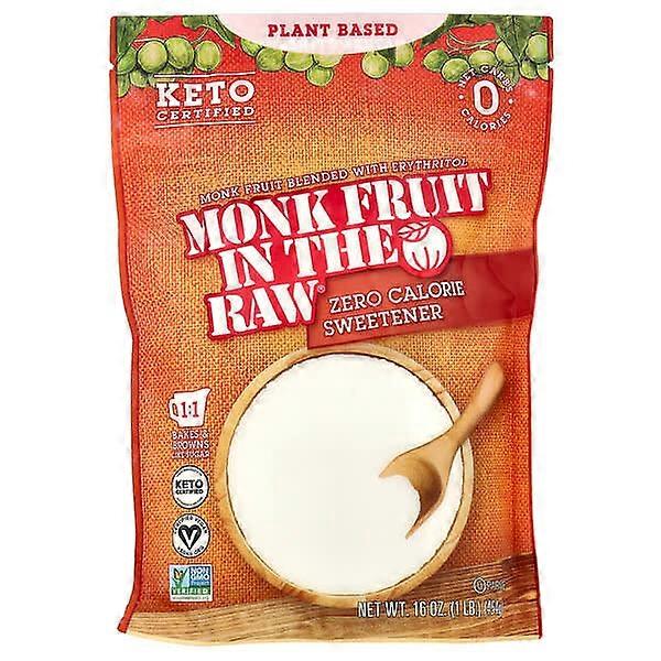 In the Raw, Monk Fruit In The RawÃÂÃÂÃÂÃÂ®, Zero Calorie Sweetener, 16 oz (454 g)