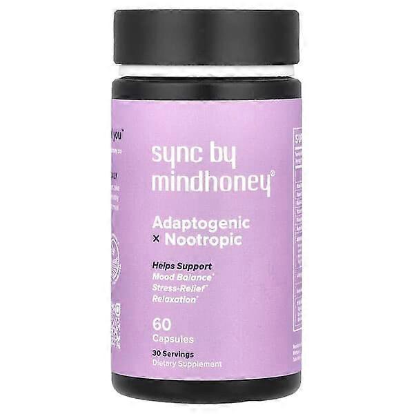 Mindhoney, Sync, Adaptogenic x Nootropic , 60 Capsules