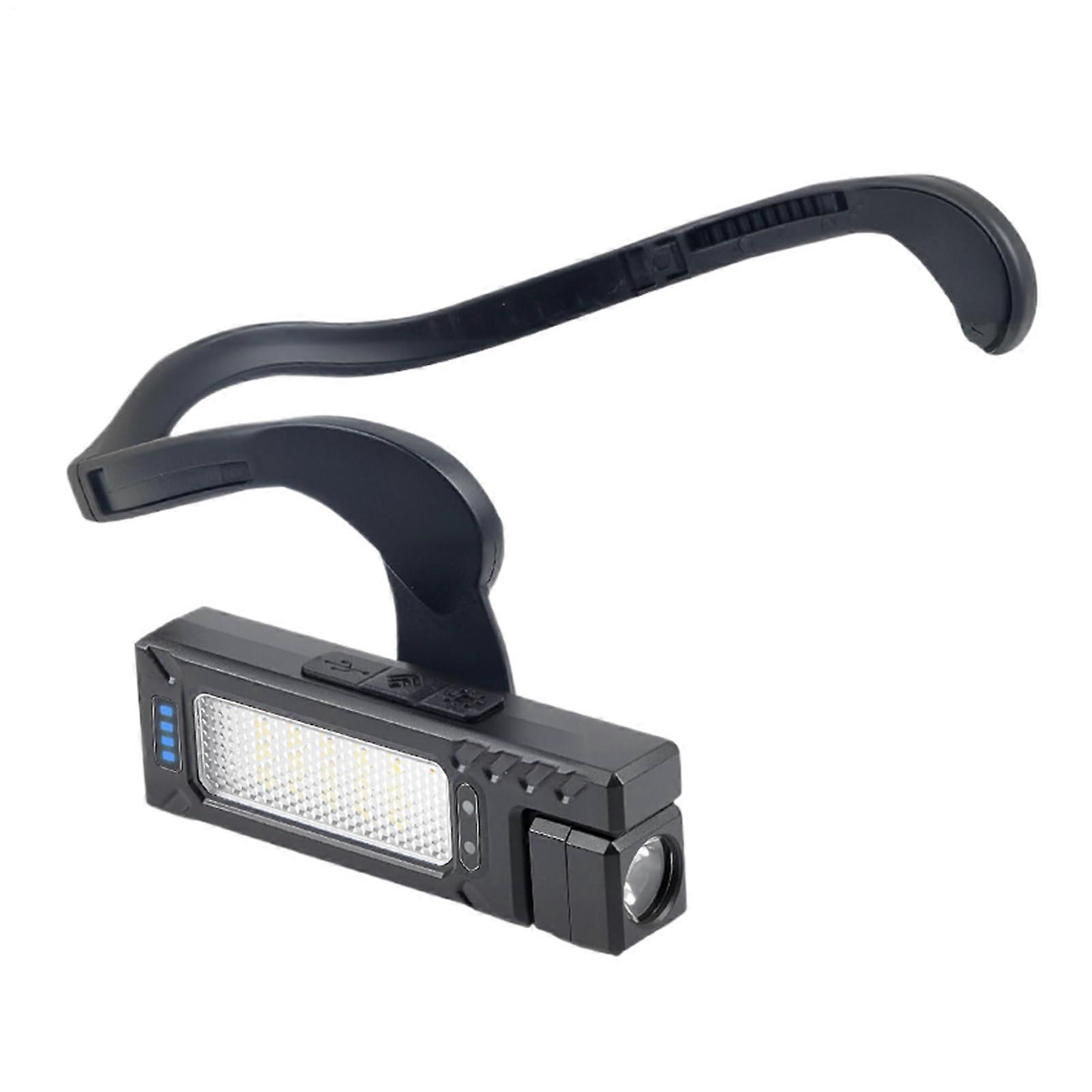 Ear Clip Headlamp Waterproof Torch Outdoor Work Flashlight 3.1x9x2 cm Lightweight Compact Multiple Brightness Settings