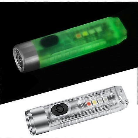 UrbanMingle Mini Keychain Light Powerful LED Torch Type C Rechargeable Torch IP65 Waterpro