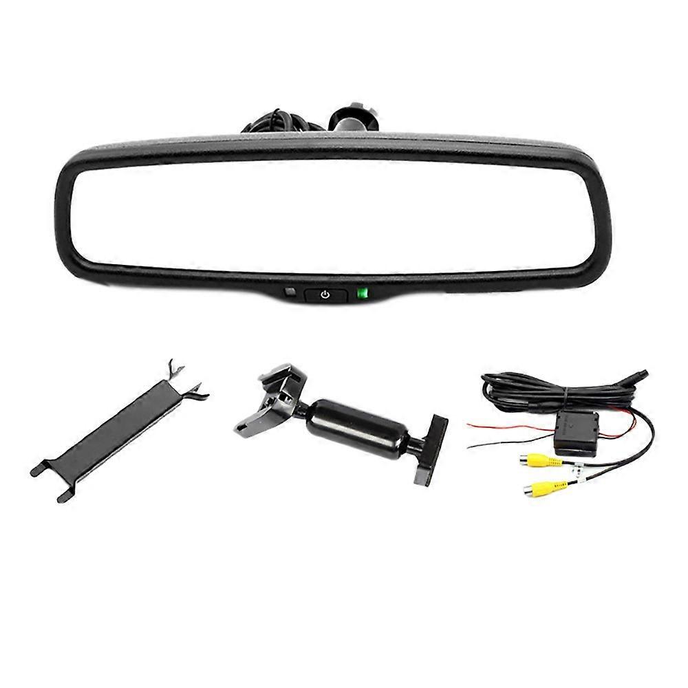 Car 4.3-Inch Dash Cam Mirror Auto-Dimming AHD Display with Bracket