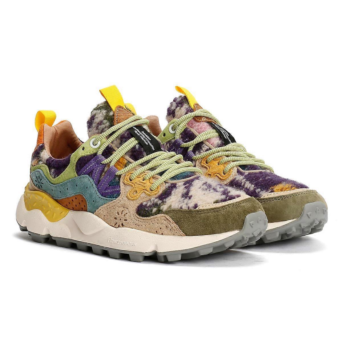 Flower Mountain Yamano 3 Women's Olive/Multi Trainers