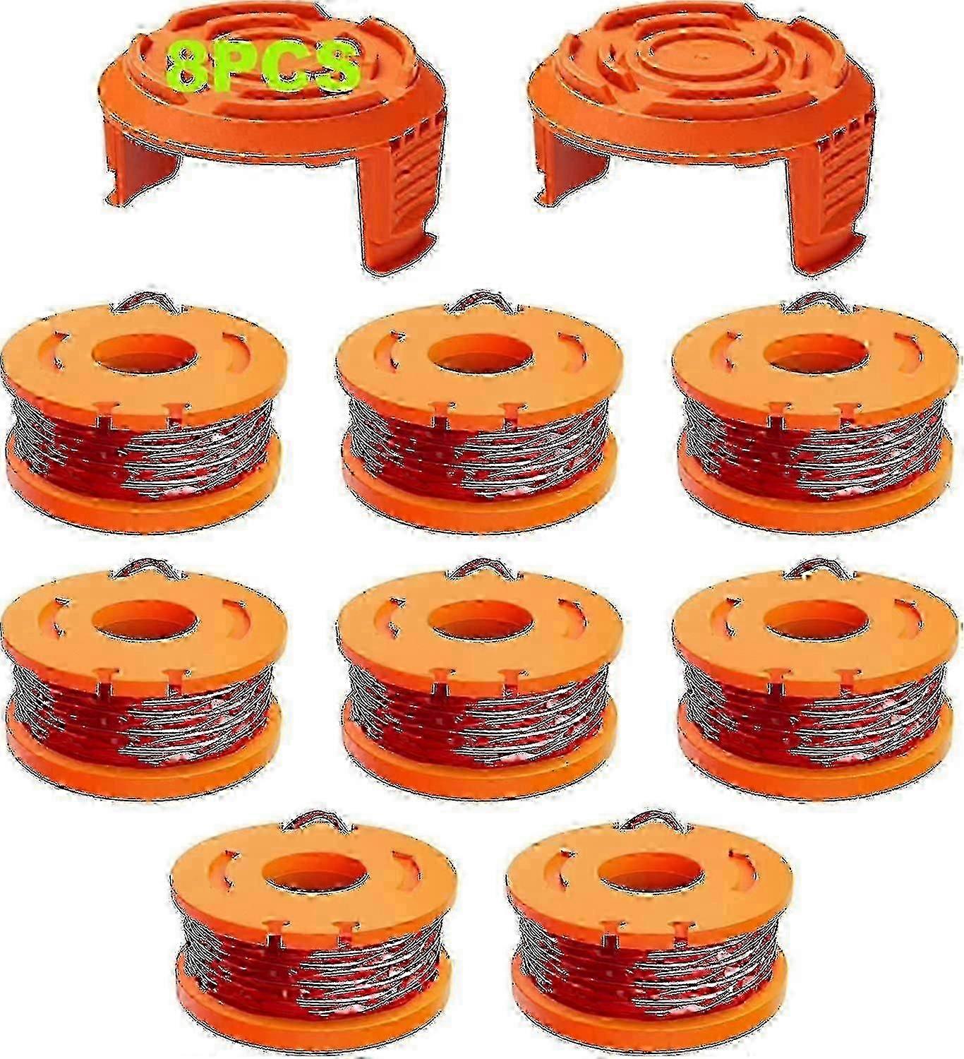 10 Pack Trimmer Spool Line for Worx String WA0010, Replacement Line Refills 0.065 InchCompatible with Worx Trimmer