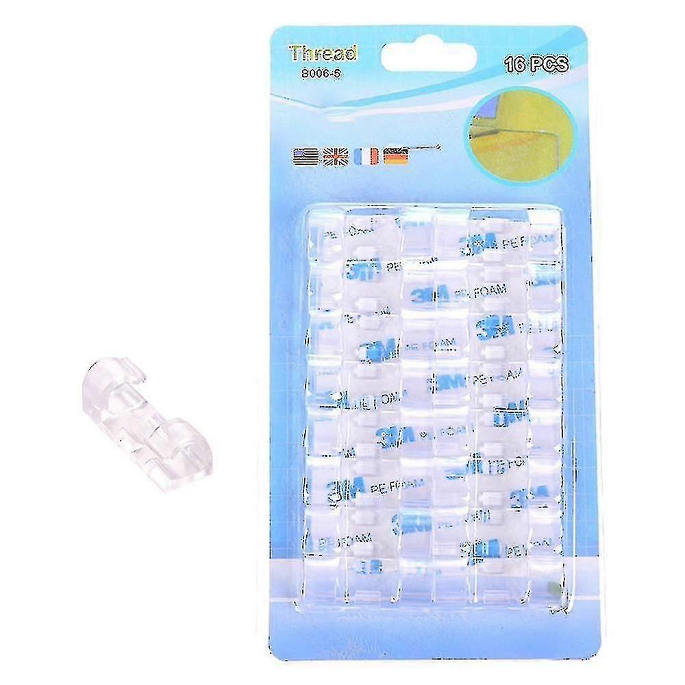 Self-adhesive Cable Clips Organizer Drop Wire Holder Cord Management