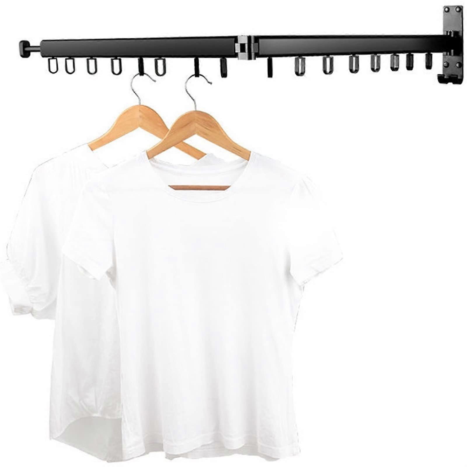Clothes Airer Retractable Clothes Drying Rack For Balcony And Bedroom, SpaceSaving Garment Hanger, Easy To Install