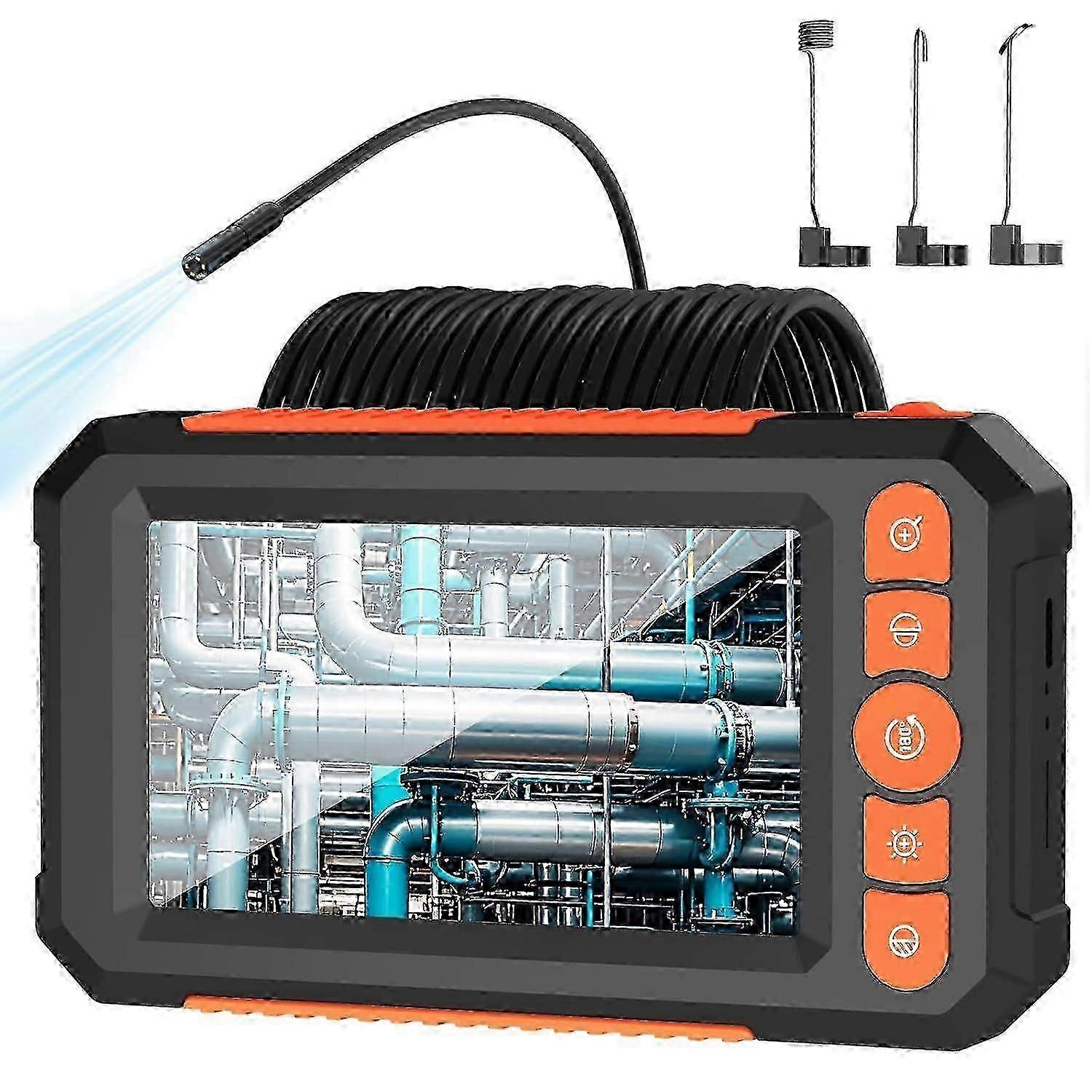 High quality Endoscope Camera with Light, 4.3' IPS Screen Industrial