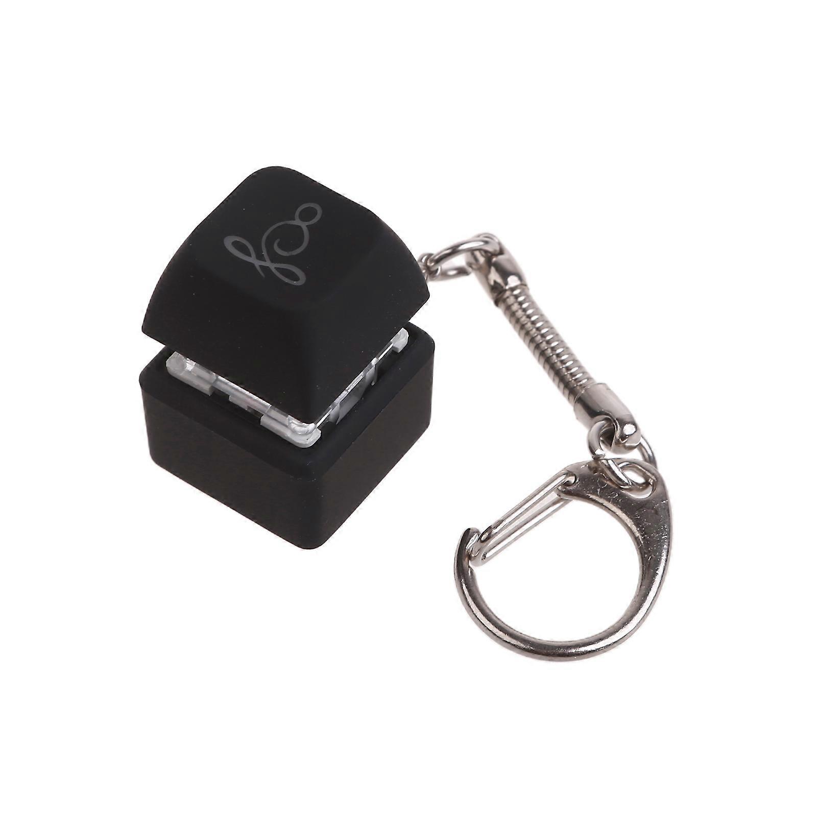 Keyboard Switches Tester Keychain for Mechanical Keyboards RGB LED Switch Testing Tool Stress Relief Keychain Toy Gift Multicolor