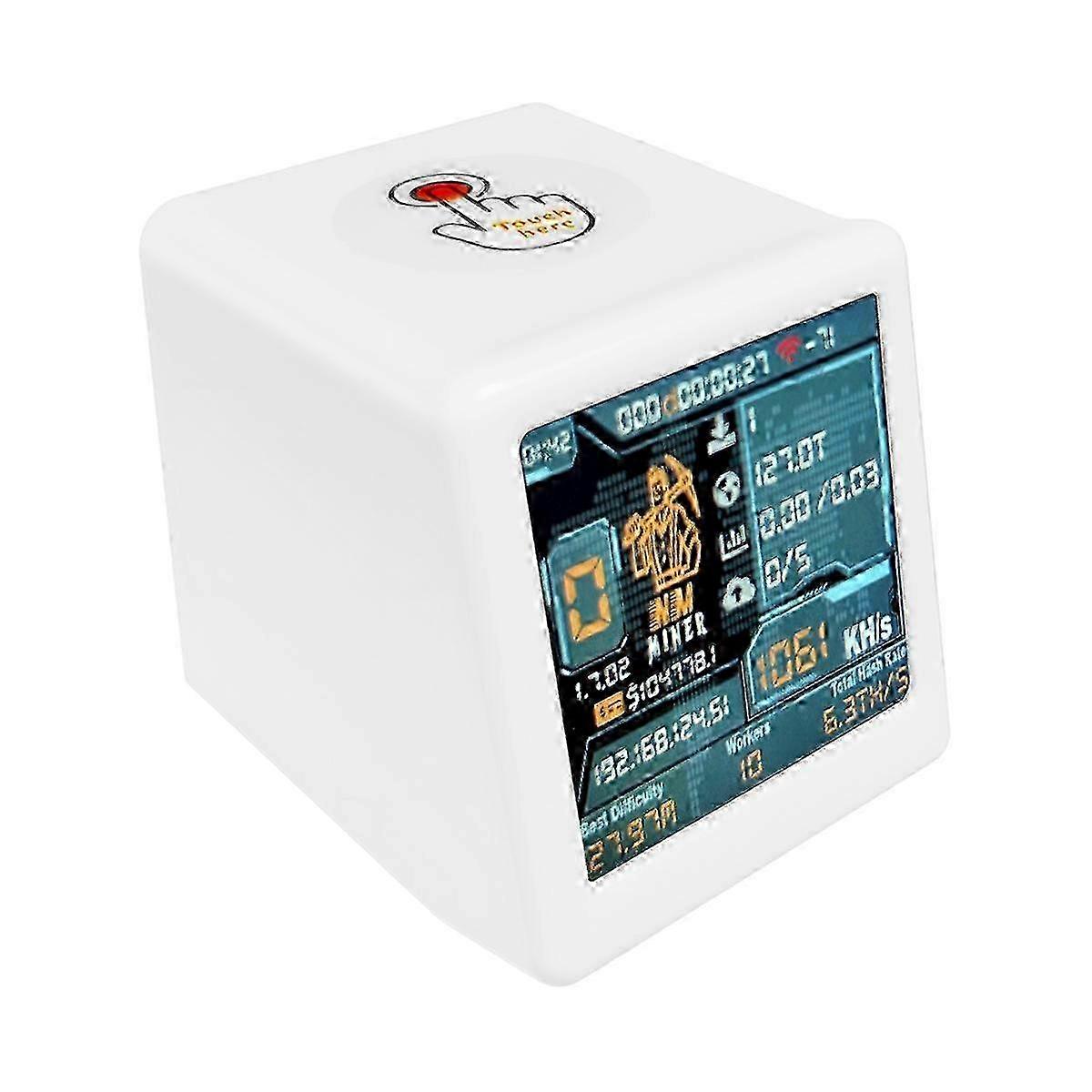 NMMiner V2 ESP32 BTC SOLO Lottery Miner with NM TV & Smart Gift Home Feature, 1060KH/S Hashrate for Nerdminers Home