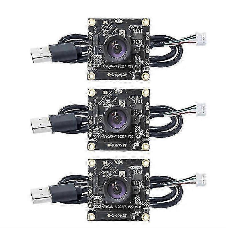 For 3 Pcs Ov9732 100 Degrees 1280x720 30fps Camera Module For Autodarts Io With 2m Cablepcb Size32x3