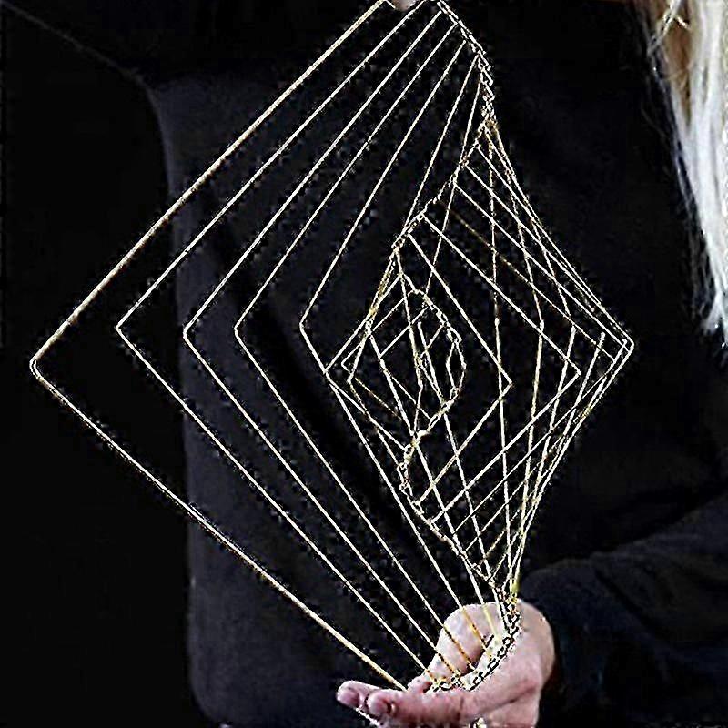 Square Wave Kinetic Spinner Creative Design Of Decorative Ornaments Modern