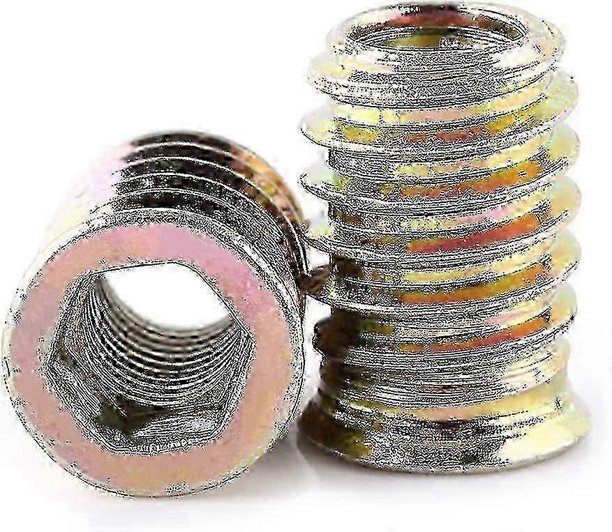 20 Piece Pack M8 Zinc Alloy Threaded Hex Nut, Zinc Alloy Insert Nuts Assortment 2025