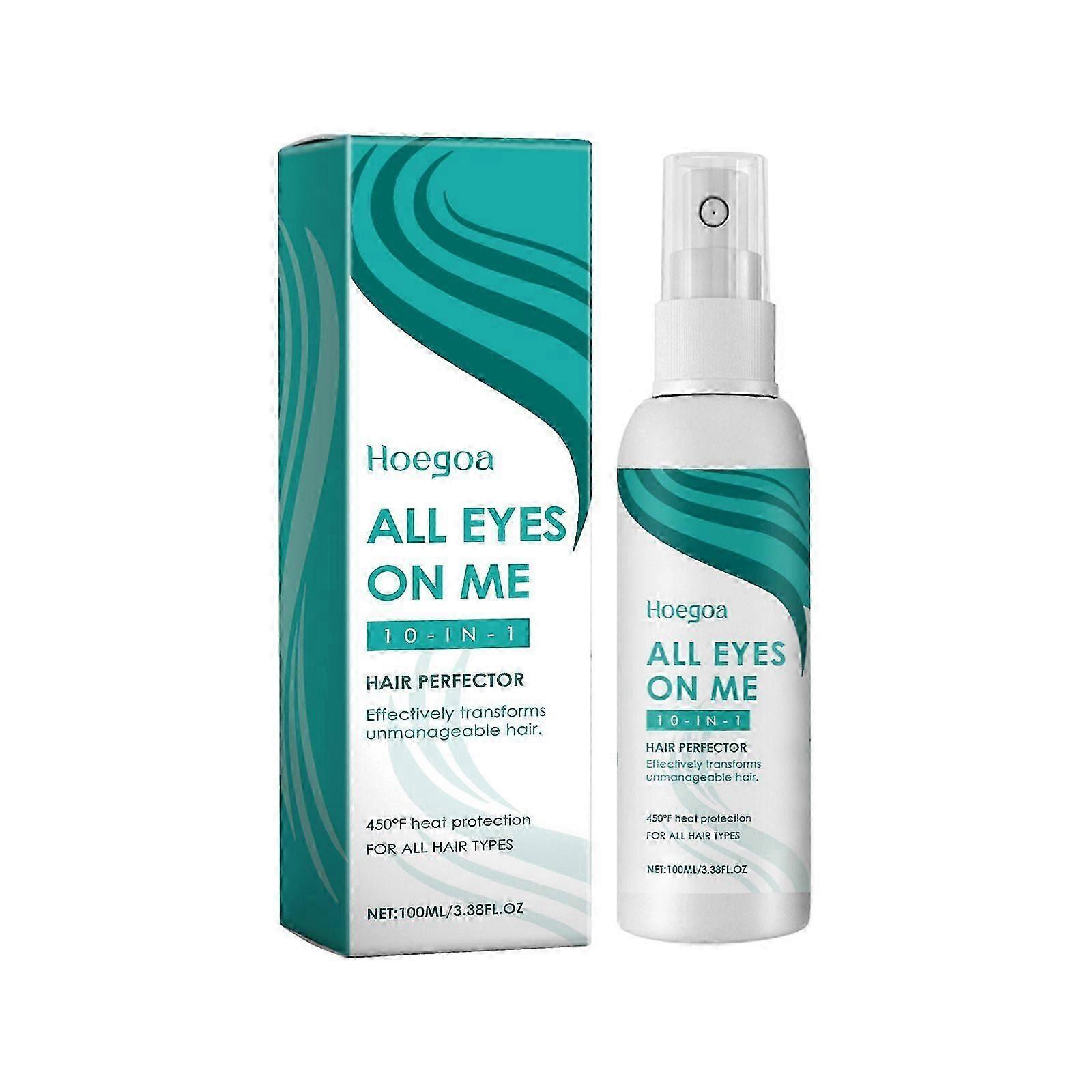 Hoegoa Hair Care Essence Spray Nourishes Hair, Making It Smooth And Fragrant, Moisturizing, Straight And Curly, And Maintaining A Refreshing Scent