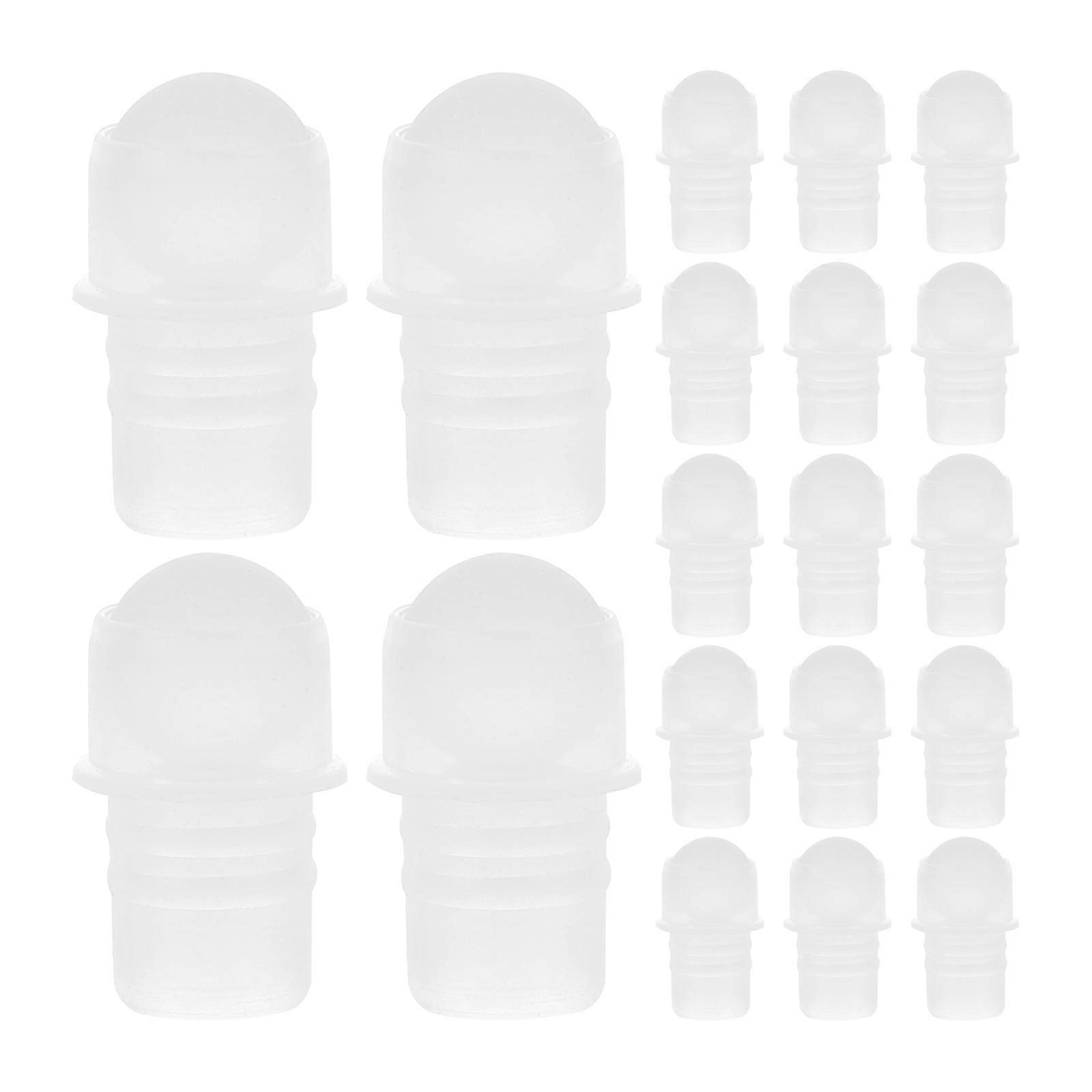 Roller Ball Inserts PP for Essential Oil Bottles with 50Pcs for DIY Use