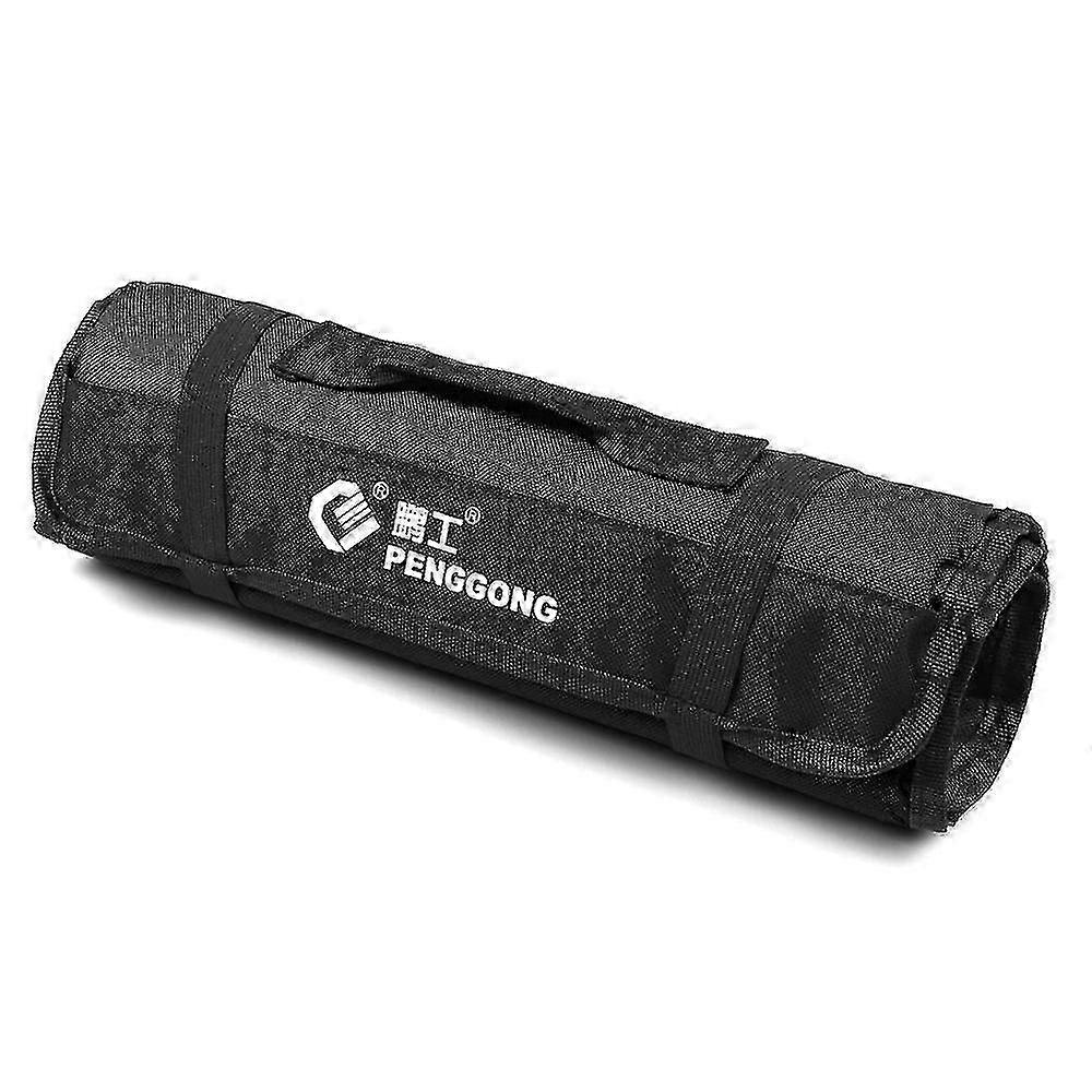PENGGONG Tool Bag Organizer Oxford Canvas Chisel Roll Rolling Pounch Wearable & Waterproof
