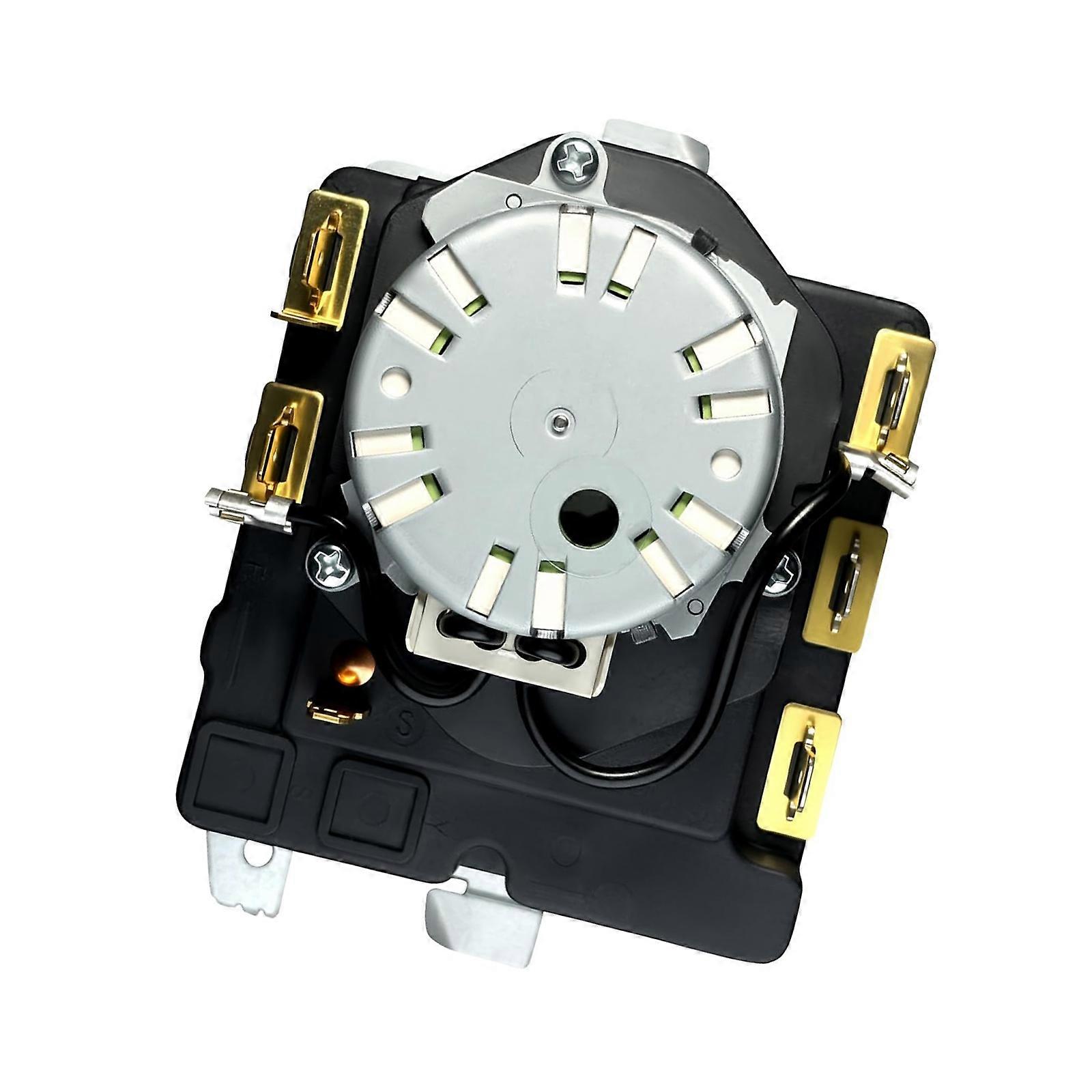 Replacement Part Corrosion Resistant Dryer Timer Accurate Time Control Plastic Texture Suitable for Extended Lifespans Multicolor